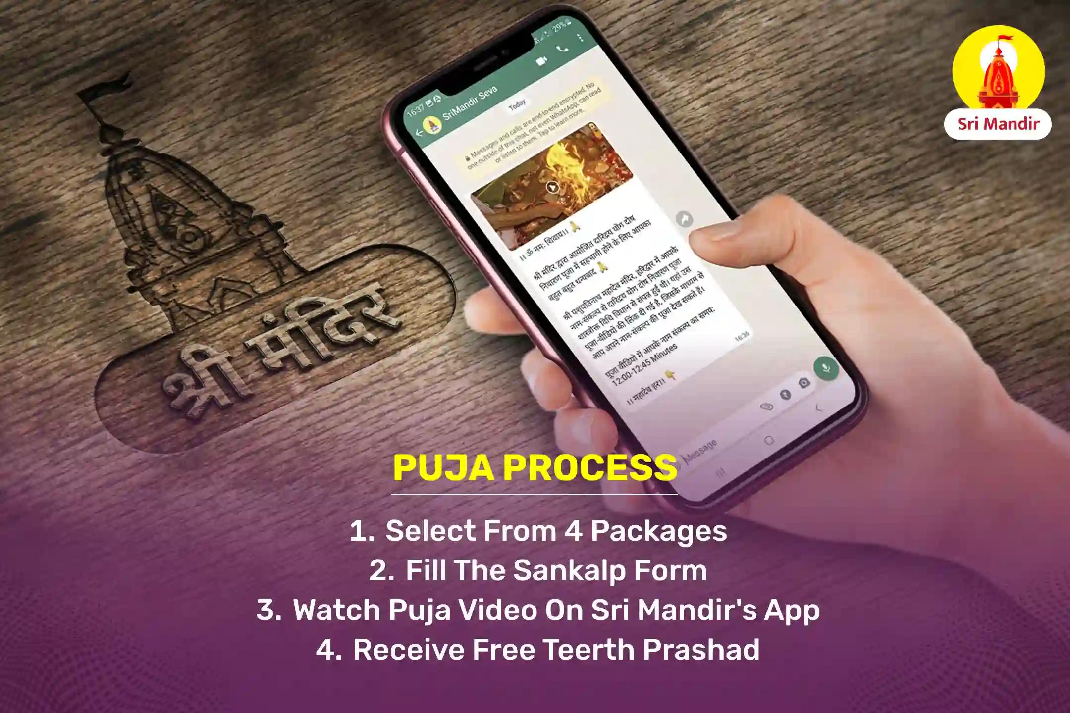 Pausha Krishna Pratipada Rahu - Ketu Peeda Shanti  Mahapuja and Rudrabhishek