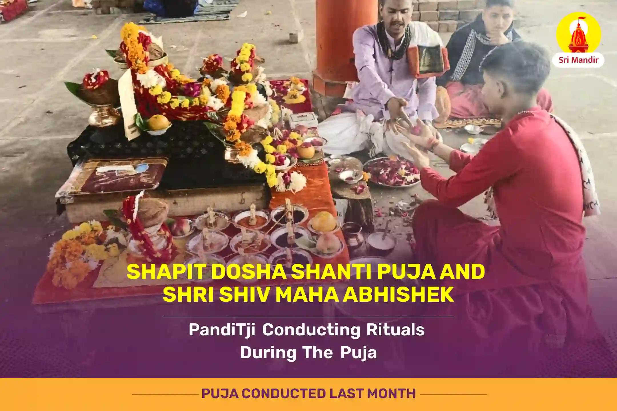 Krishna Chaturdashi of Paush Special Shapit Dosha Shanti Puja and Shri Shiv Maha Abhishek