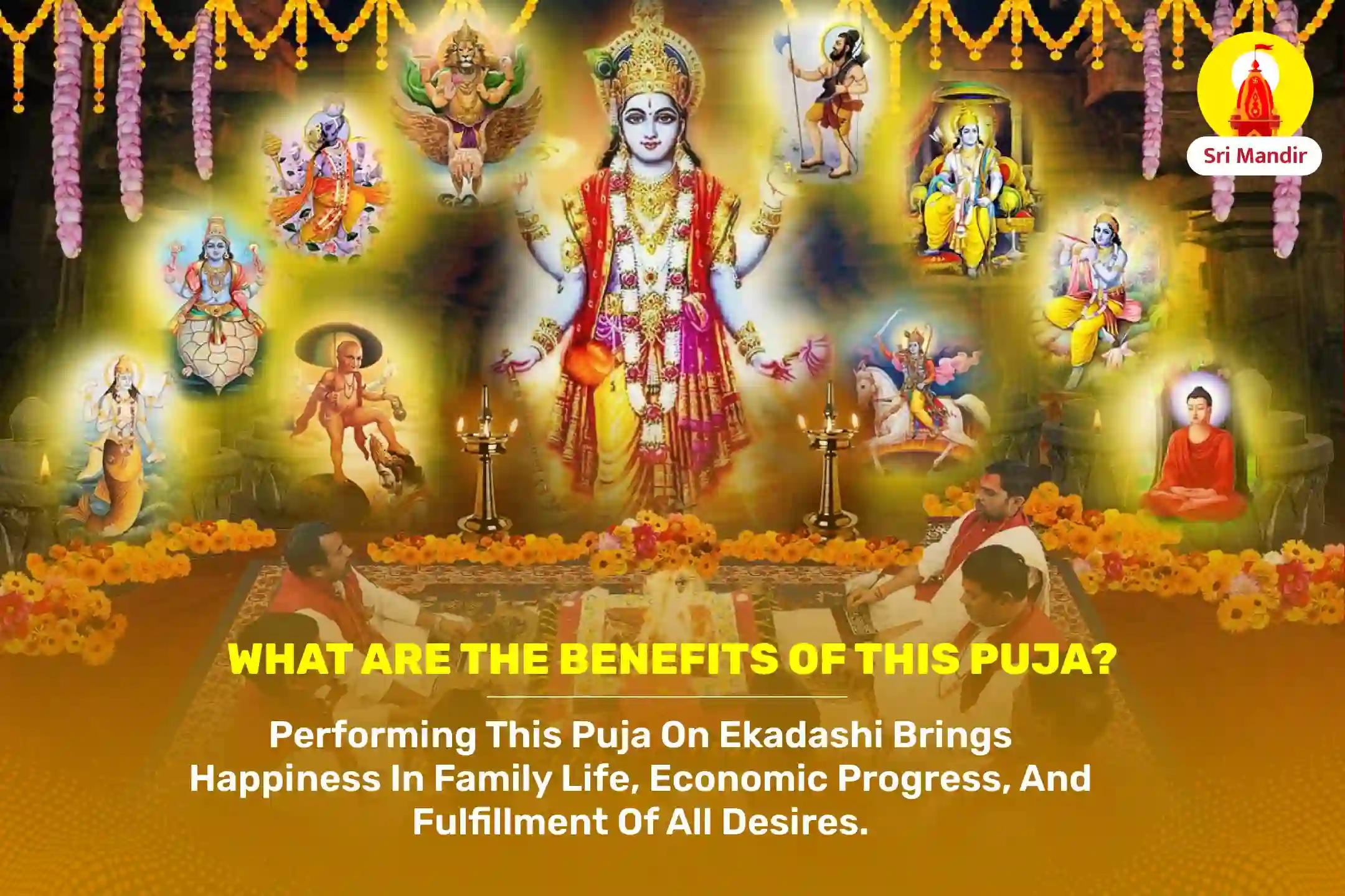 Ekadashi Special Mahapuja And Shri Vishnu Sahastranaam Path