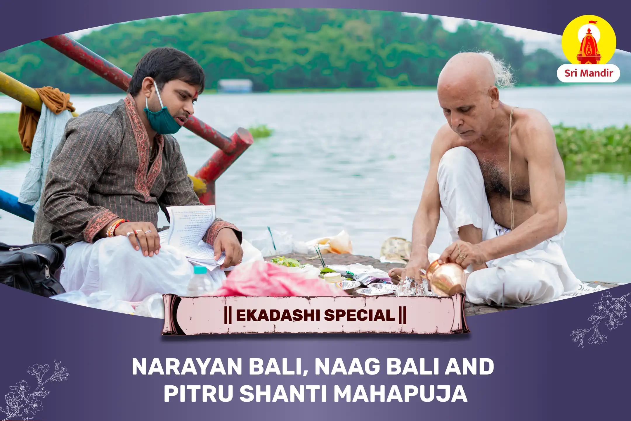 Ekadashi Special Narayan Bali, Naag Bali and Pitru Shanti Mahapuja