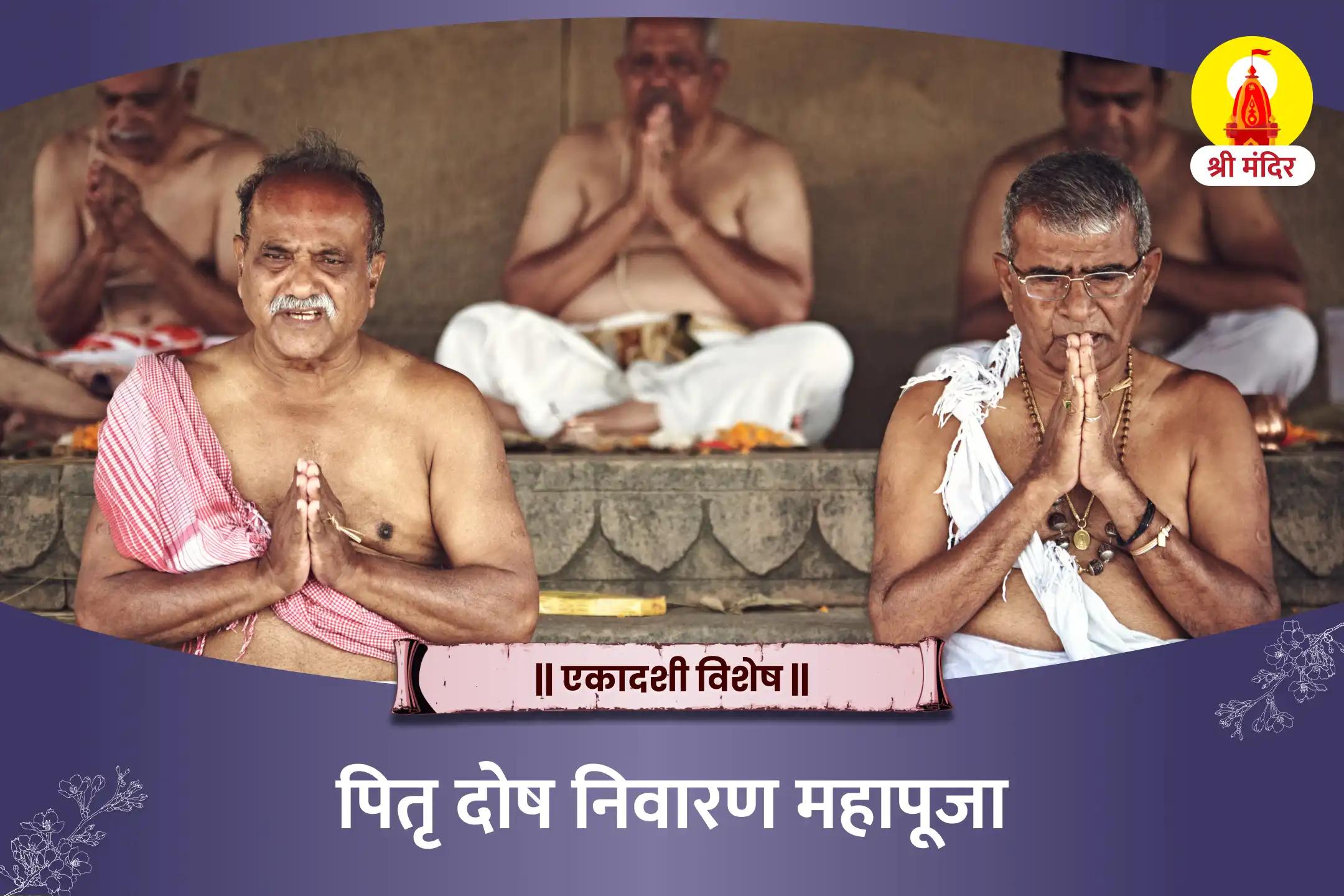 एकादशी विशेष पितृ दोष निवारण महापूजा