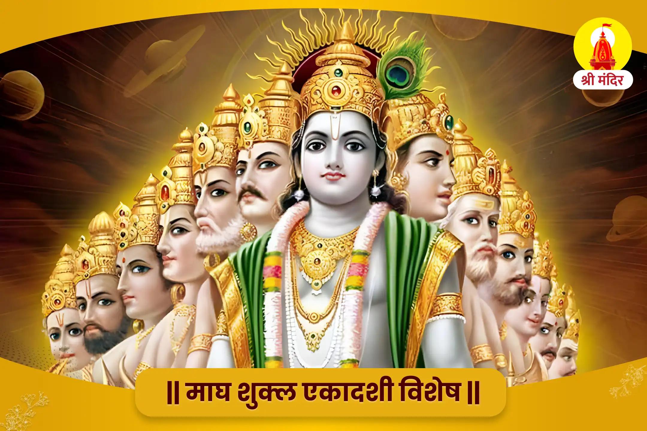 एकादशी विशेष सुख, ऐश्वर्य एवं समृद्धि के लिए  महाविष्णु कवच यज्ञ, विष्णु सहस्रनाम, श्री सूक्त स्तोत्र पाठ