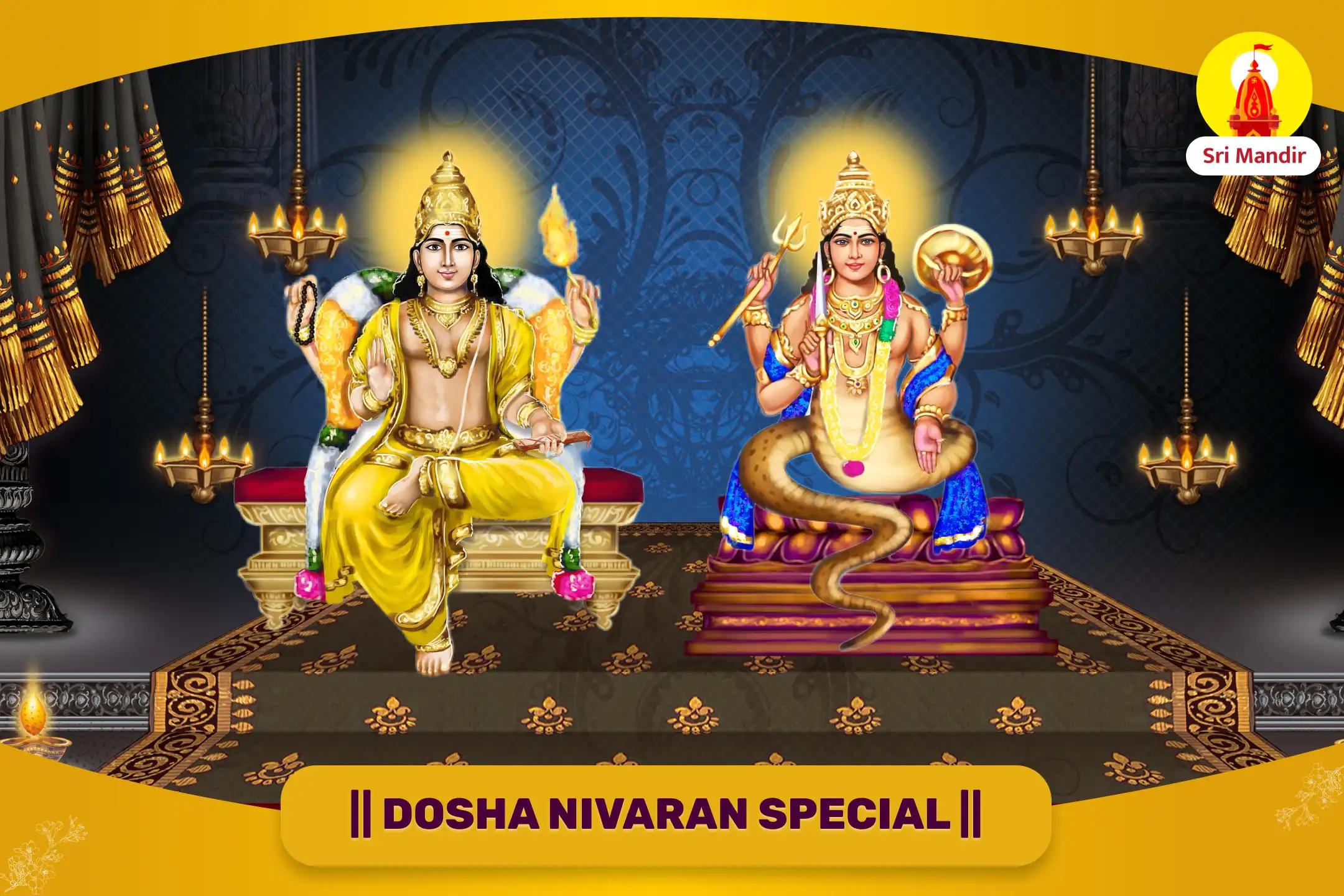 Rahu-Guru Chandal Dosha Shanti Mahapuja and Rudrabhishek For Success in Work and Economic Prosperity