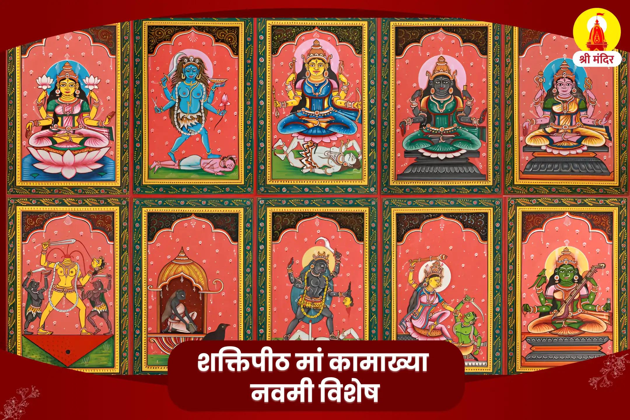 शक्तिपीठ नवमी विशेष सर्व सिद्धि एवं सर्व शक्ति प्रदायक दस महाविद्या पूजा और मां कामाख्या यज्ञ 