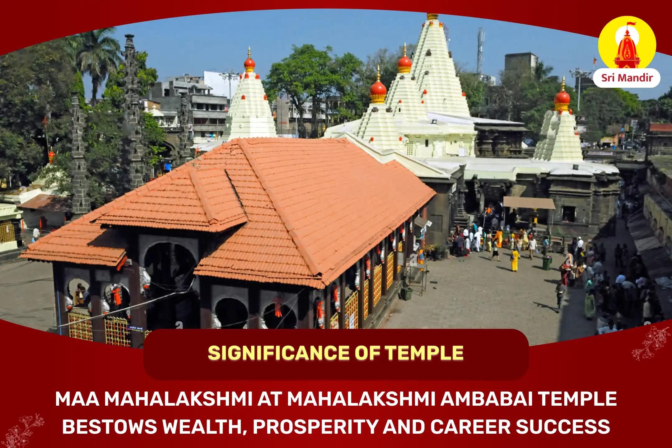 Friday Special Kolhapur Shaktipeeth Mahalakshmi Puja for Success in Business and Job