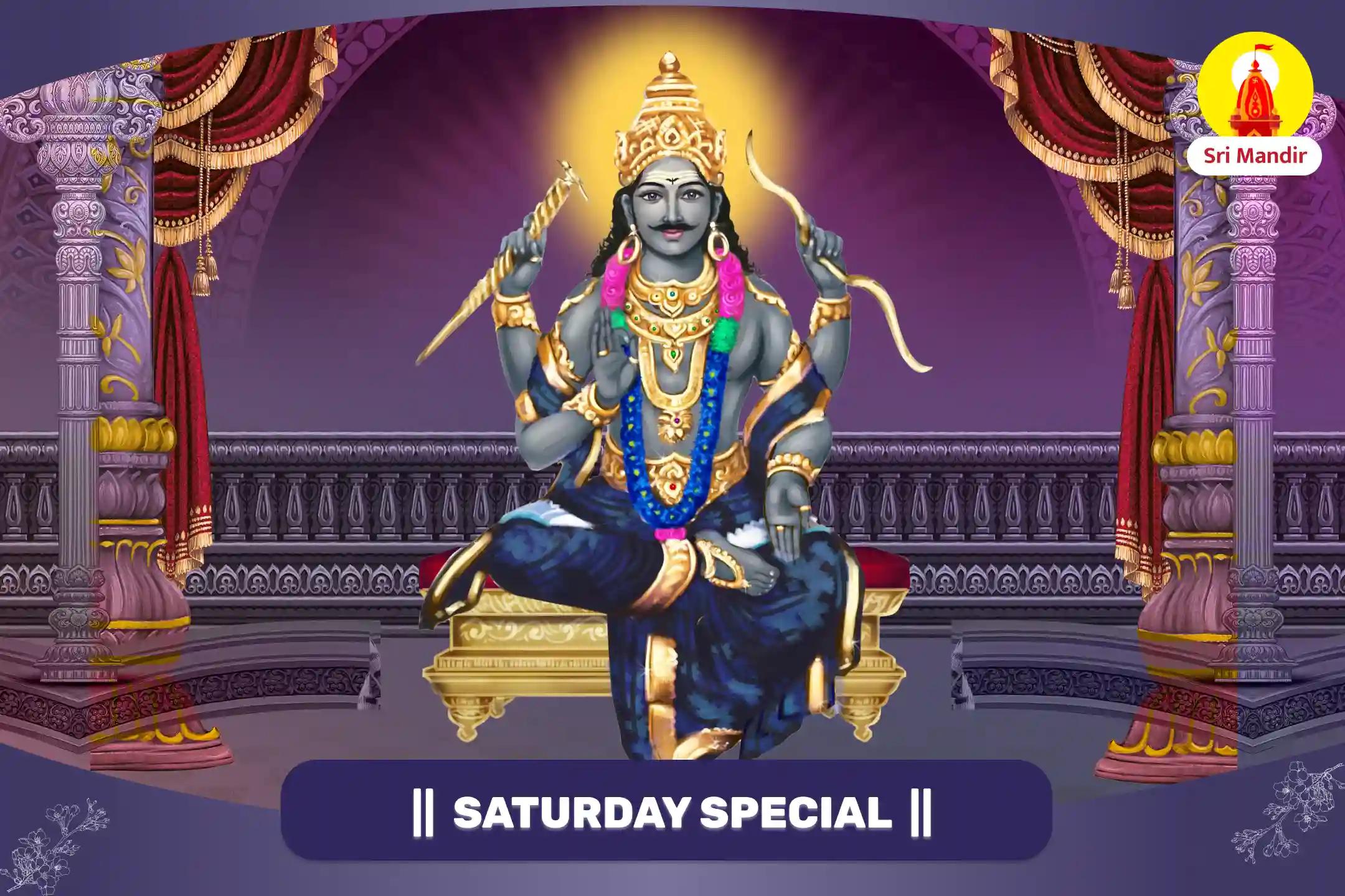 Saturday Special Shani Saade Saati Peeda Shanti Mahapuja and Til Tel Abhishek for Prevention of Misfortunes and Adversities