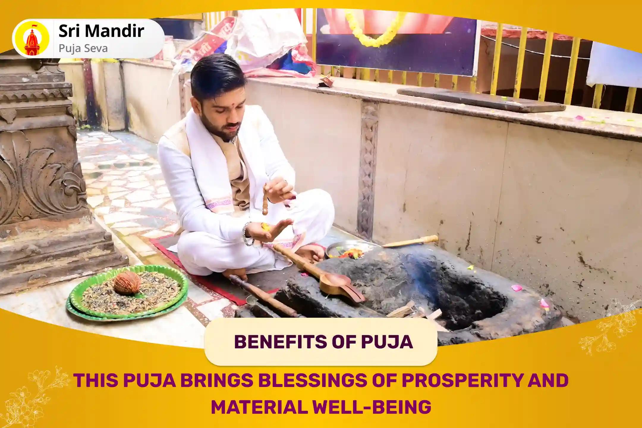 Rahu-Guru Shanti Special Chandal Dosha Nivaran Mahapuja for Prosperity and Material Well-Being