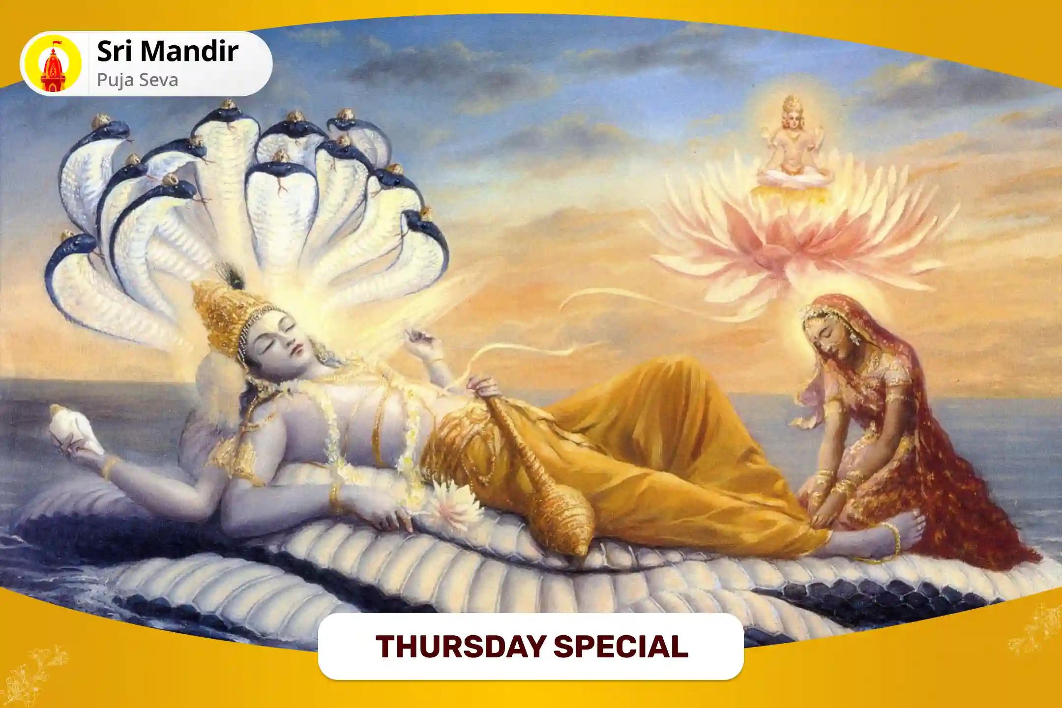 Thursday Special Vishnu Sudarshan Havan and Sahasranama Path for Promoting Stability and Prosperity in Life