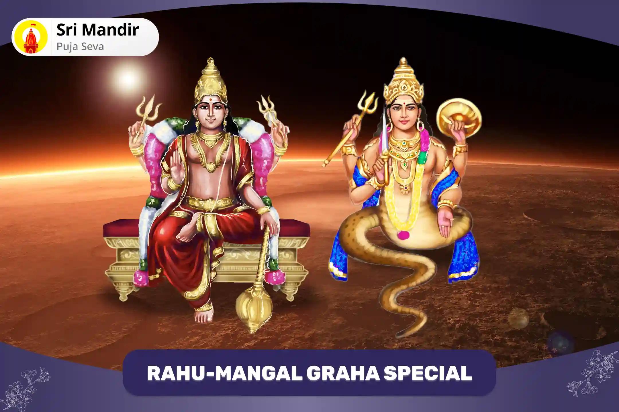 Rahu-Mangal Graha Special Angarak Dosha Shanti Puja and Yagya for Overcoming Aggression and Conflicts in Personal and Professional Relationships