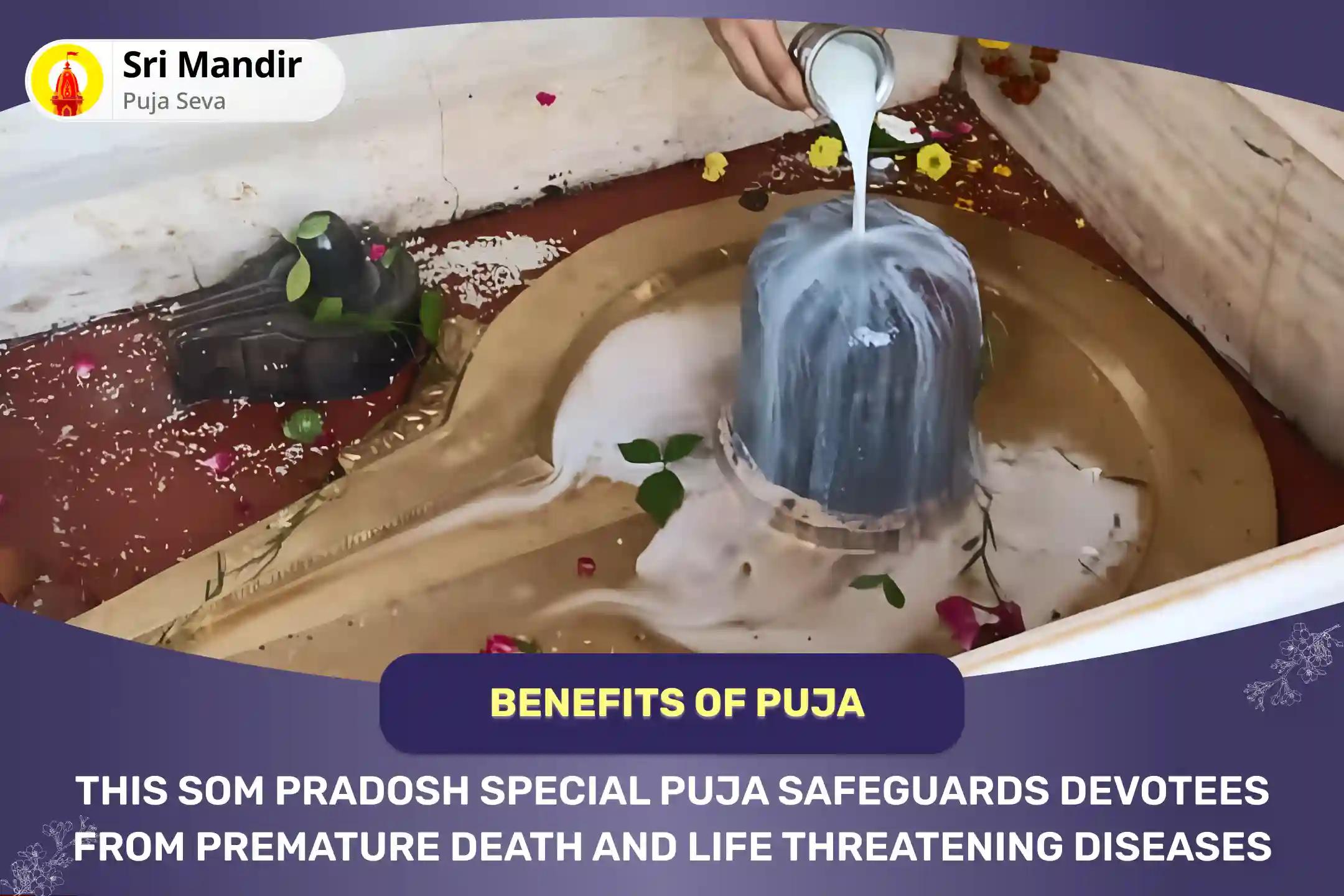 Som Pradosh Special 1008 Mahamrityunjay Jaap and Shiv Rudra Abhishek For Protection from Premature Death, Terminal Illness and Life Threats