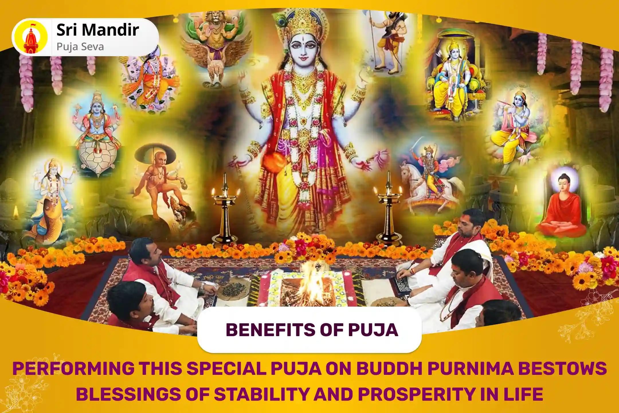 Vaishakh Purnima Thursday Special Vishnu Sudarshan Havan and Sahasranama Path for Promoting Stability and Prosperity in Life