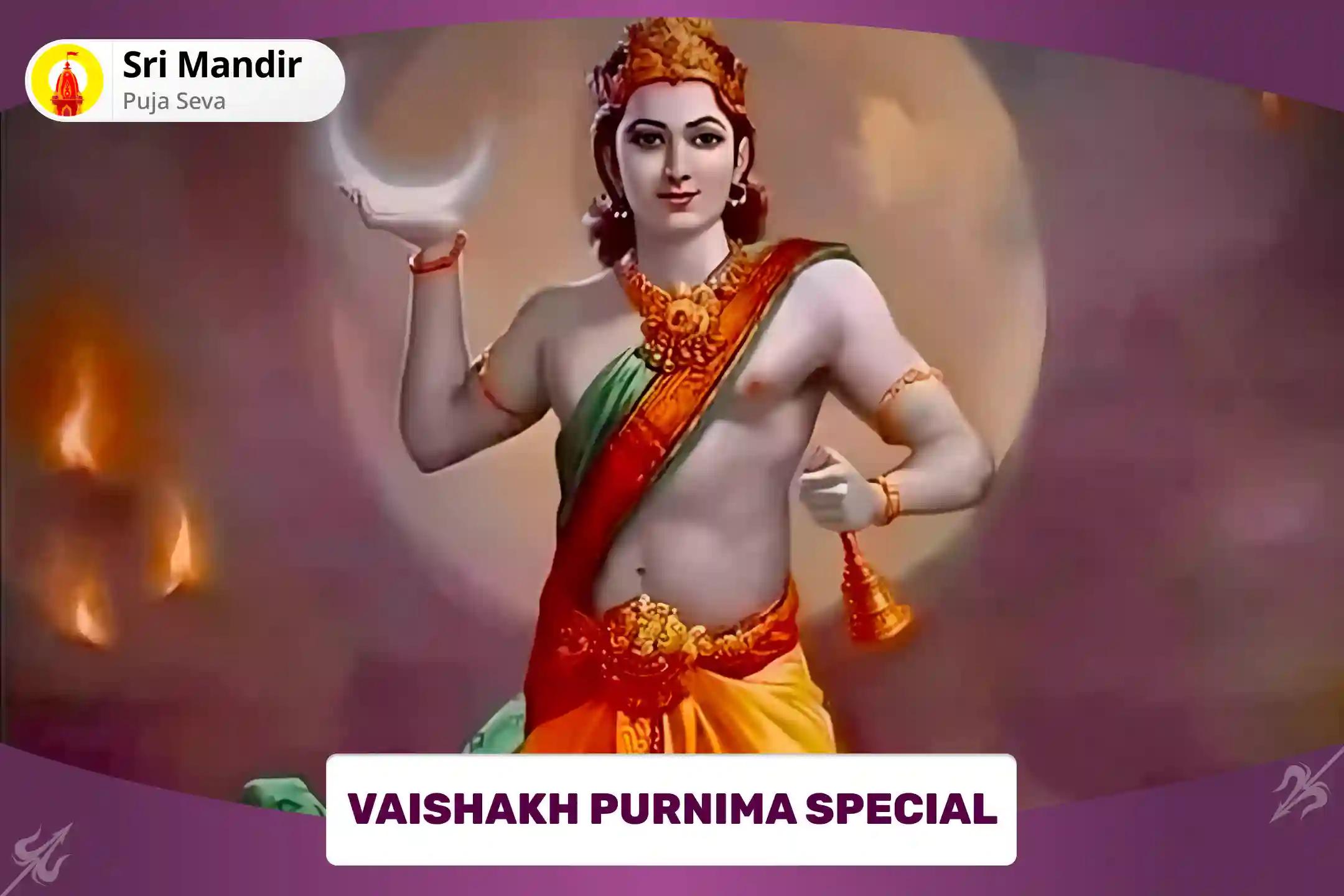 Vaishakh Purnima Special Chandra Graha Dosha Shanti Puja and Rudrabhishek for Emotional Stability and Mental Clarity