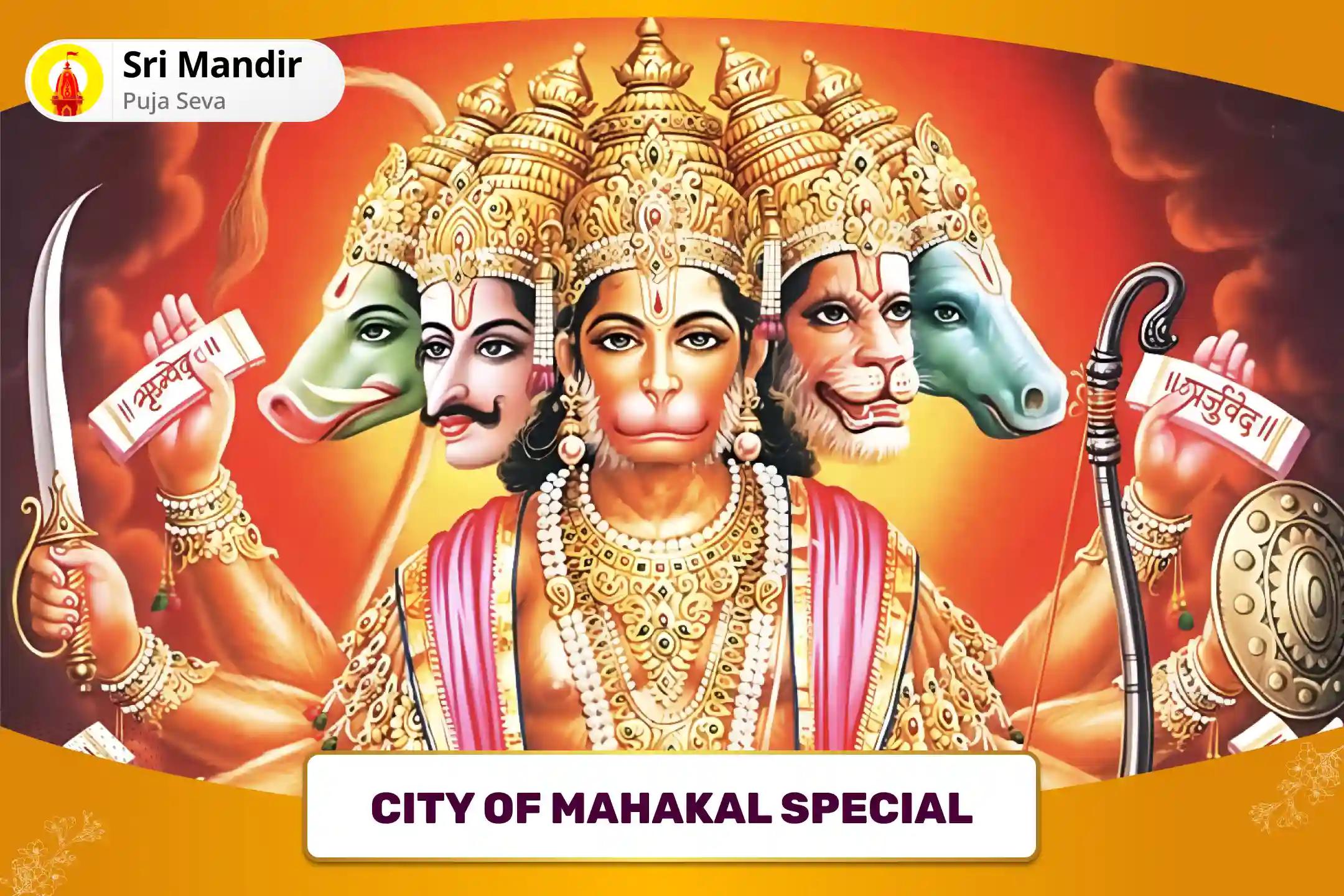 City of Mahakal Special 108 Hanumat Stavan Mantra Jaap, Bahuk Stotra Path and Sundarkand Path for Good Health and Relief from Chronic Illness