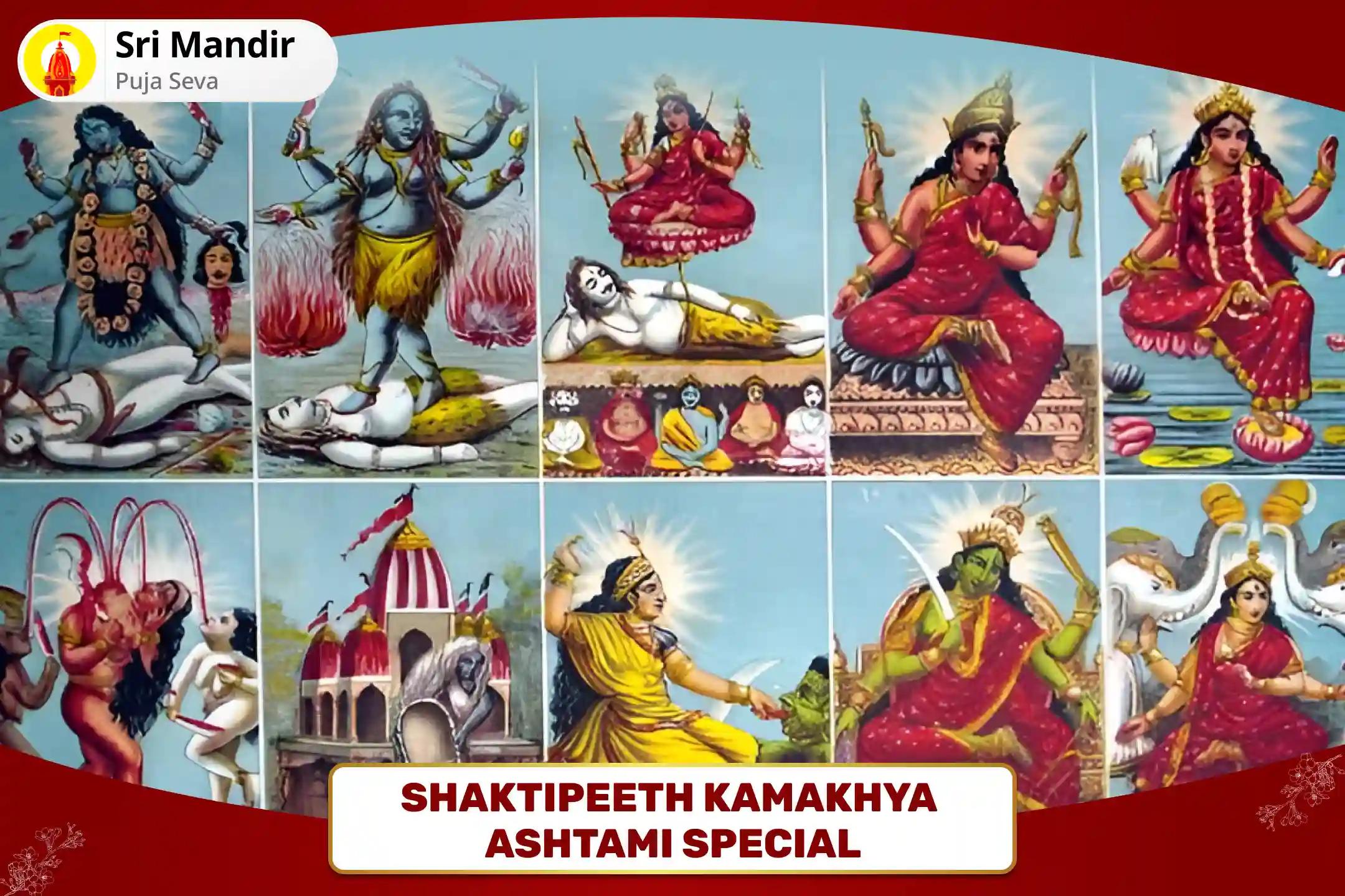 Shaktipeeth Kamakhya Ashtami Special 10 Mahavidya Puja and Maa Kamakhya Tantra Yukta Yagya for Mental and Physical Strength