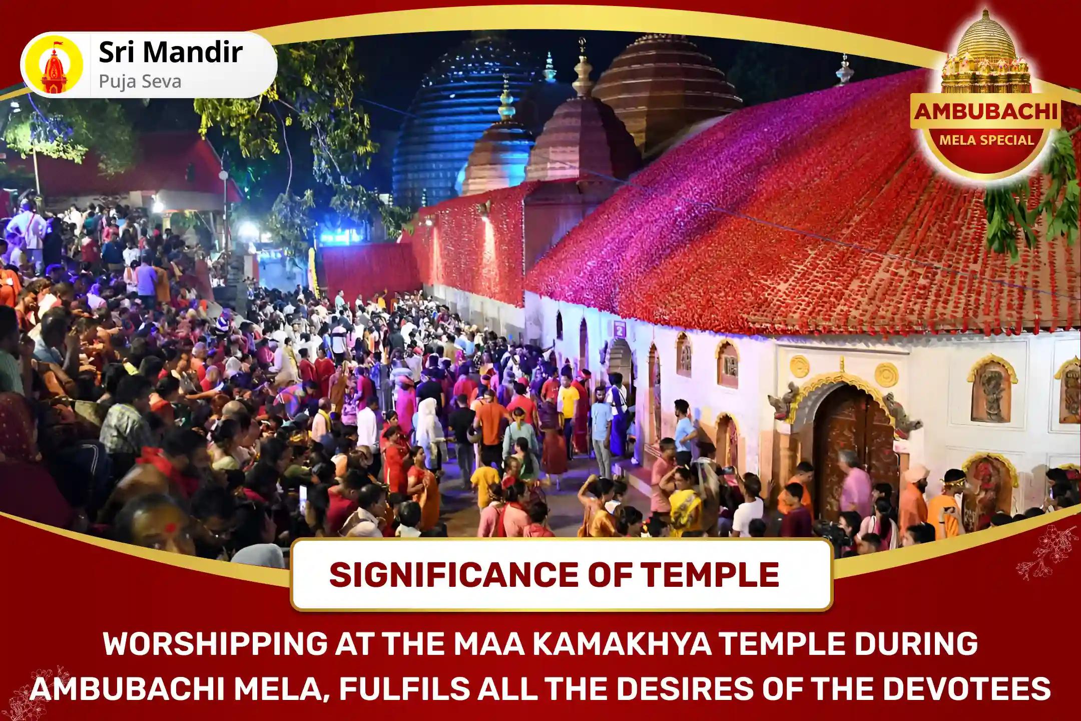 Ambubachi Mela: Temple Re-Open Special Maa Kamakhya Tantra Yukta Maha Puja and Fire Ceremony for Bliss in Relationship and Resolving Conflicts