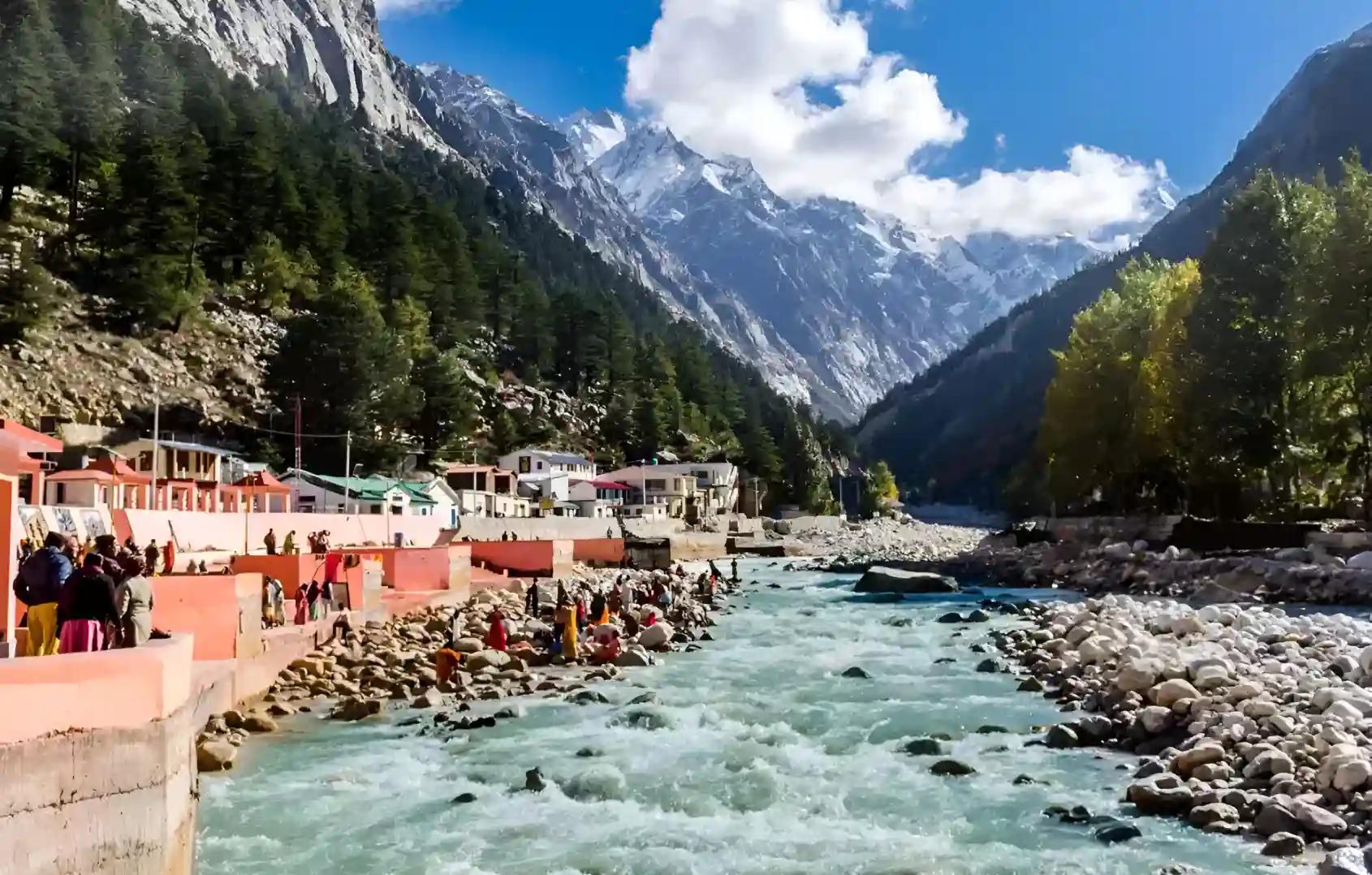 Ganga Ghat ,Gangotri Dham