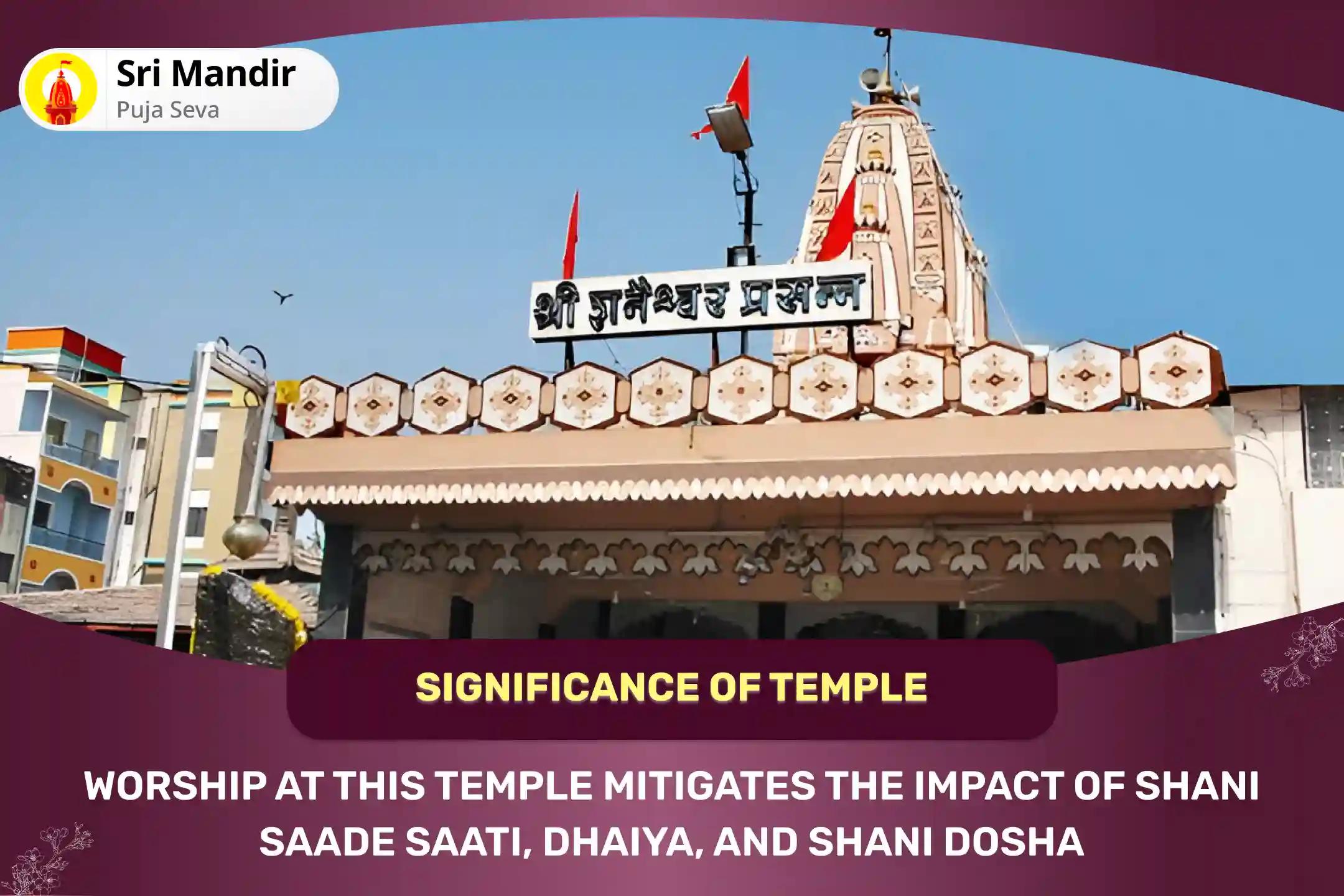 Purnima Saturday Special Shani Saade Saati Peeda Shanti Mahapuja, Shani Til Tel Abhishek and Mahadasha Shanti Mahapuja  For Overcoming Challenges and Adversities in Life