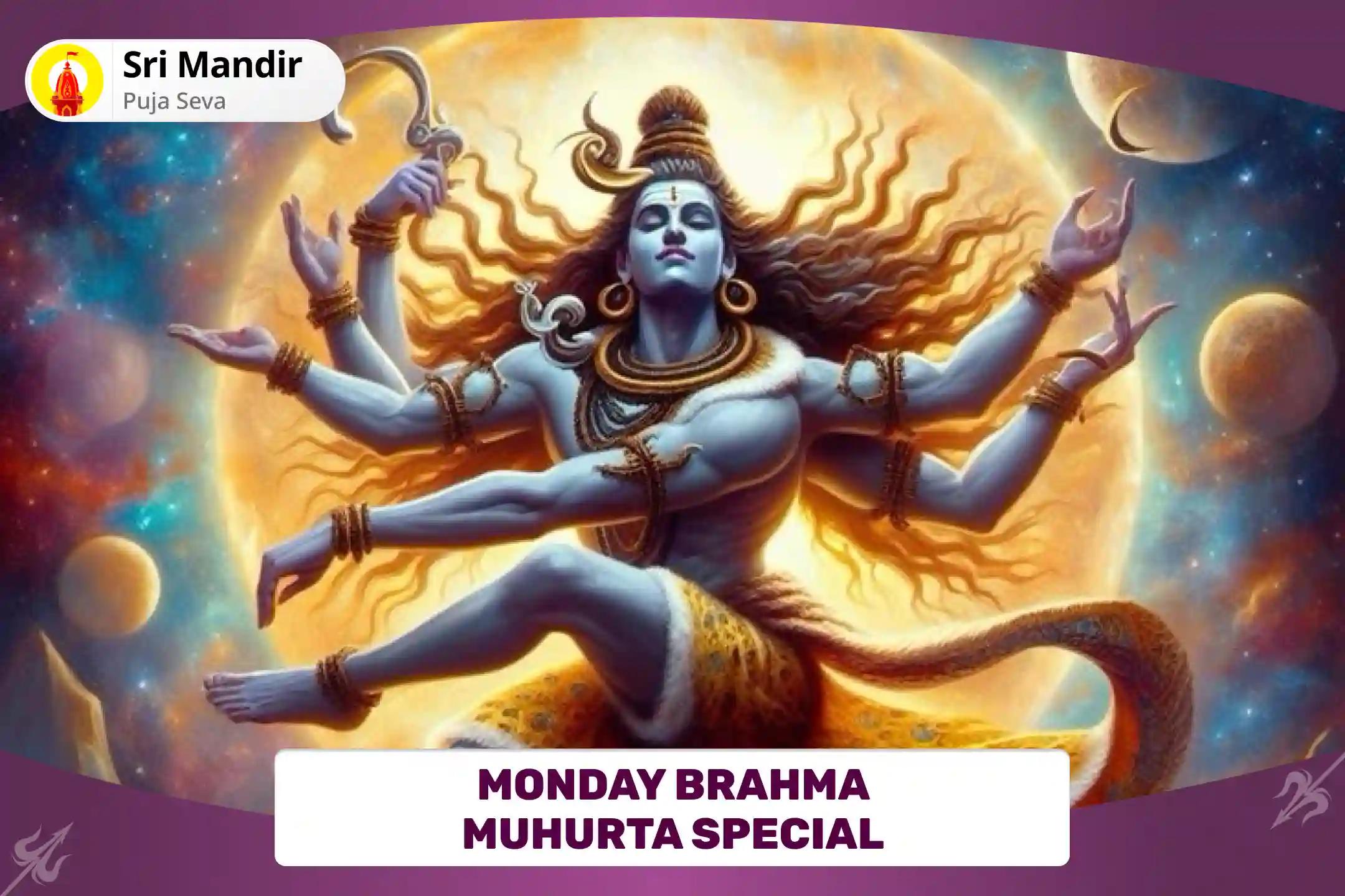 Monday Brahma Muhurta Special 11,000 Mahamrityunjay Jaap, Giloy and Panchamrit Abhishek for Relief from Incurable Illnesses and Protection from Evil Influences and Negative Energies