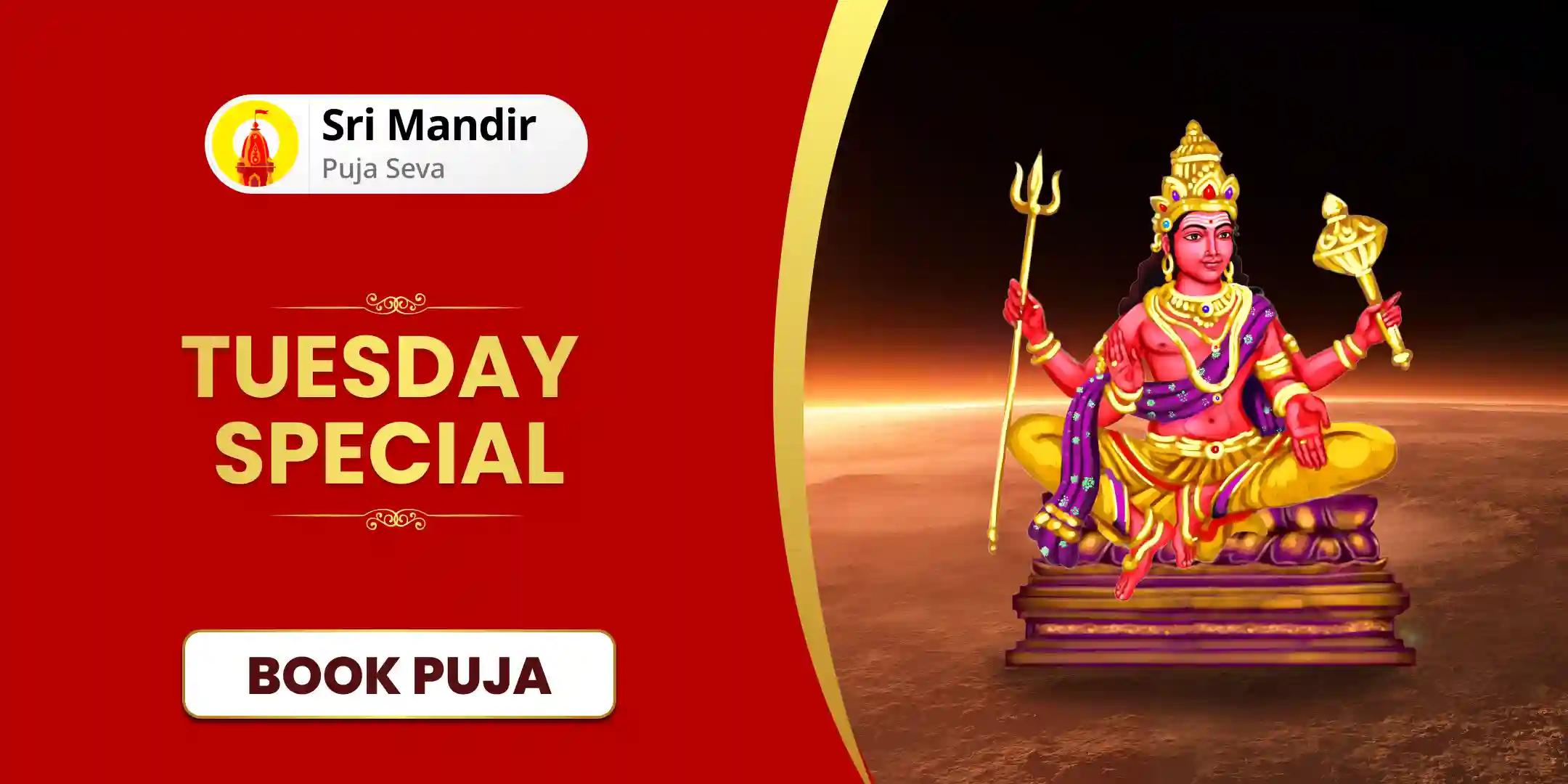 Tuesday Special Manglik Dosha Nivaran Mahapuja, Bhaat Puja and Shri Mangalnath Mahabhishek To Avoid Delay or Conflicts in Marriage