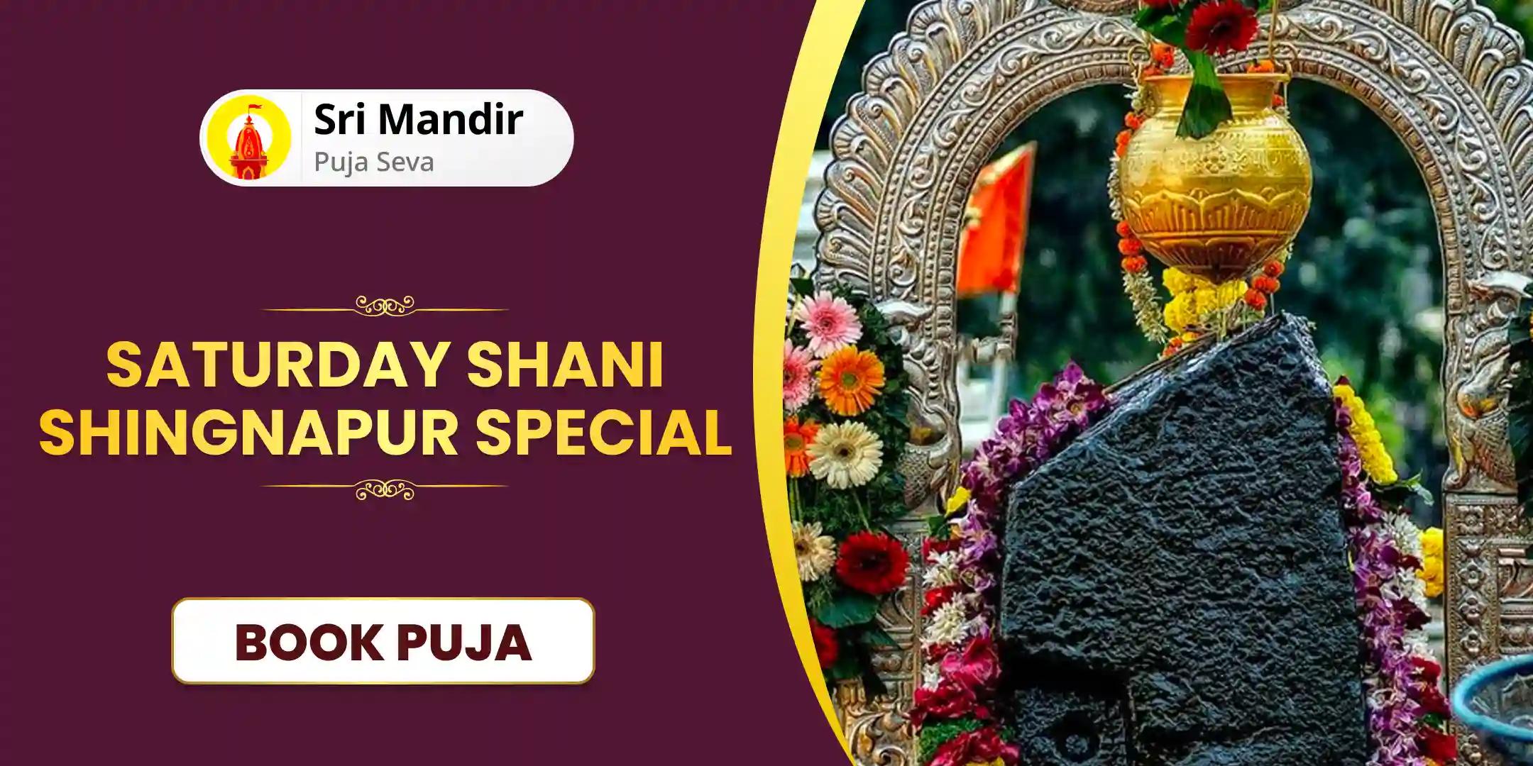 Saturday Shani Shingnapur Special Shani Saade Saati Peeda Shanti Mahapuja and Til Tel Abhishek
