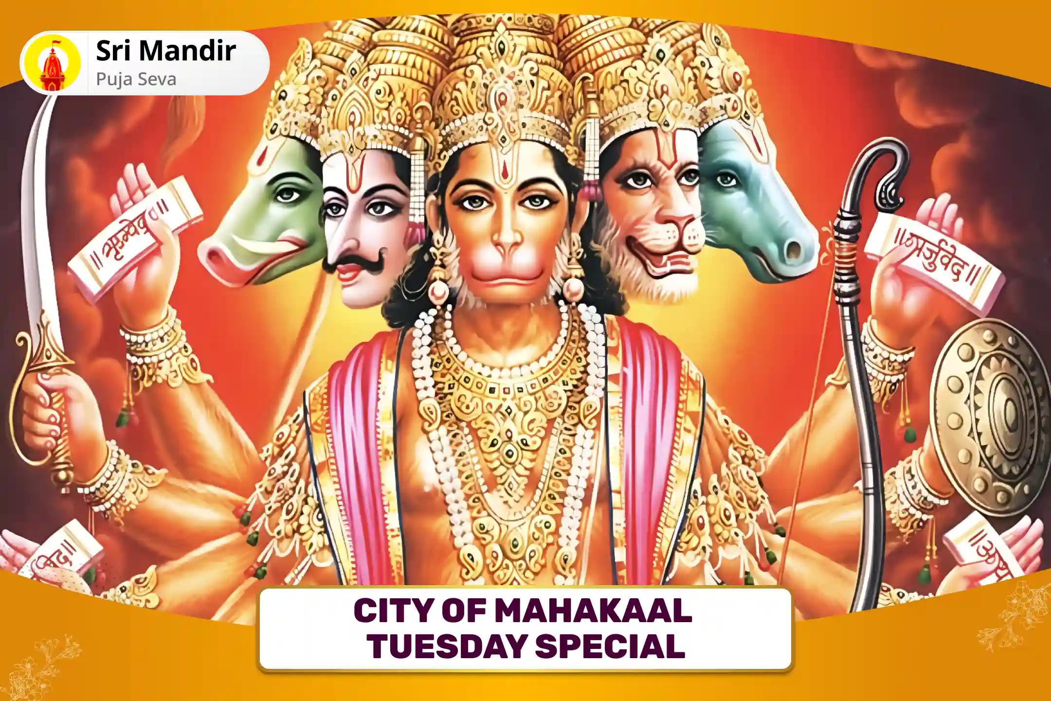 City of Mahakaal - Tuesday Special 1008 Hanumat Stavan Mantra Jaap, Bahuk Stotra Path and Sundarkand Path For Good Health and Relief from Chronic Illness