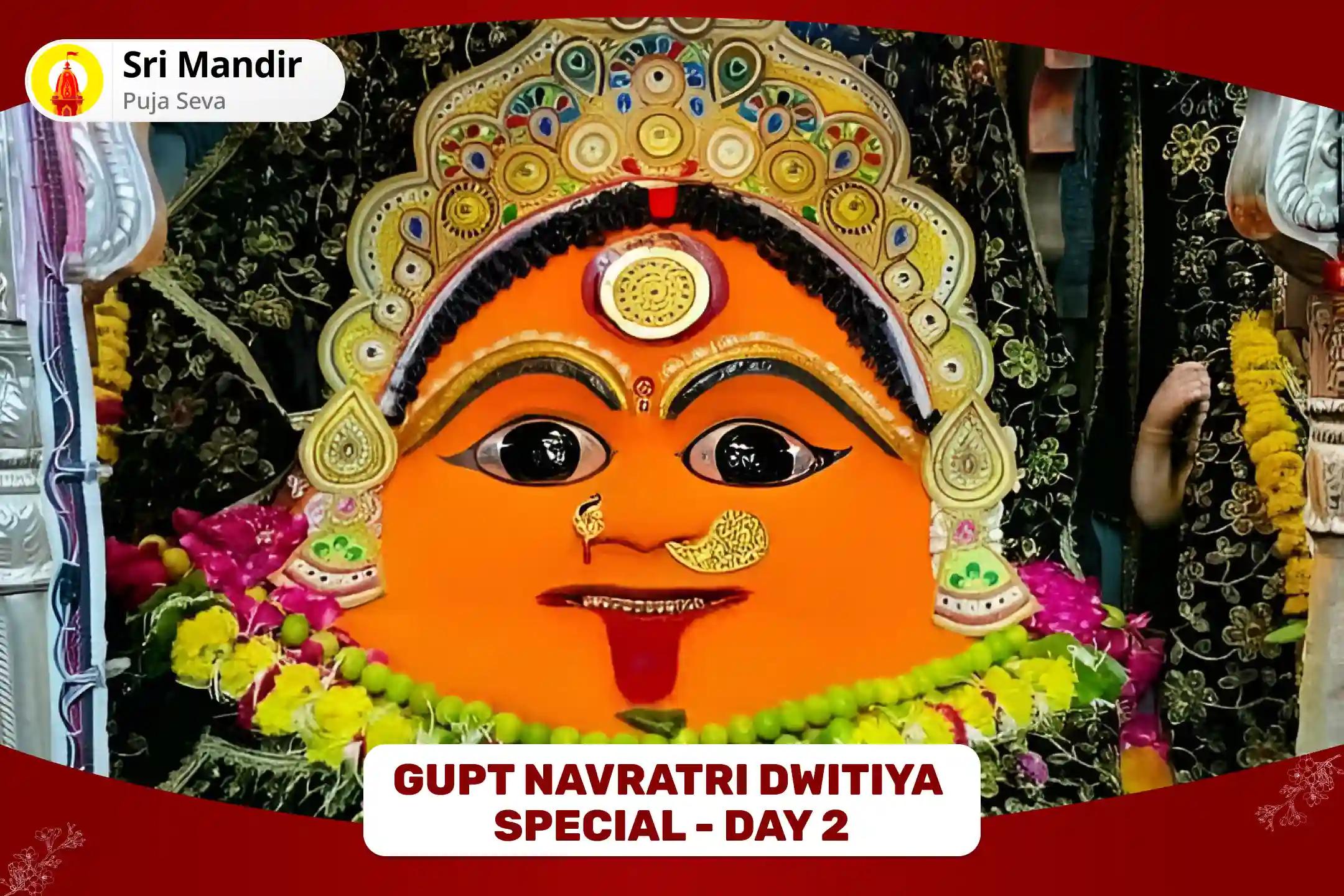 Gupt Navratri Dwitiya Special - Day 2 Maa Kali Sahasranama Path and Kali Karpoora Stotram for Mental Stability and Overcoming Anxiety and Depression 