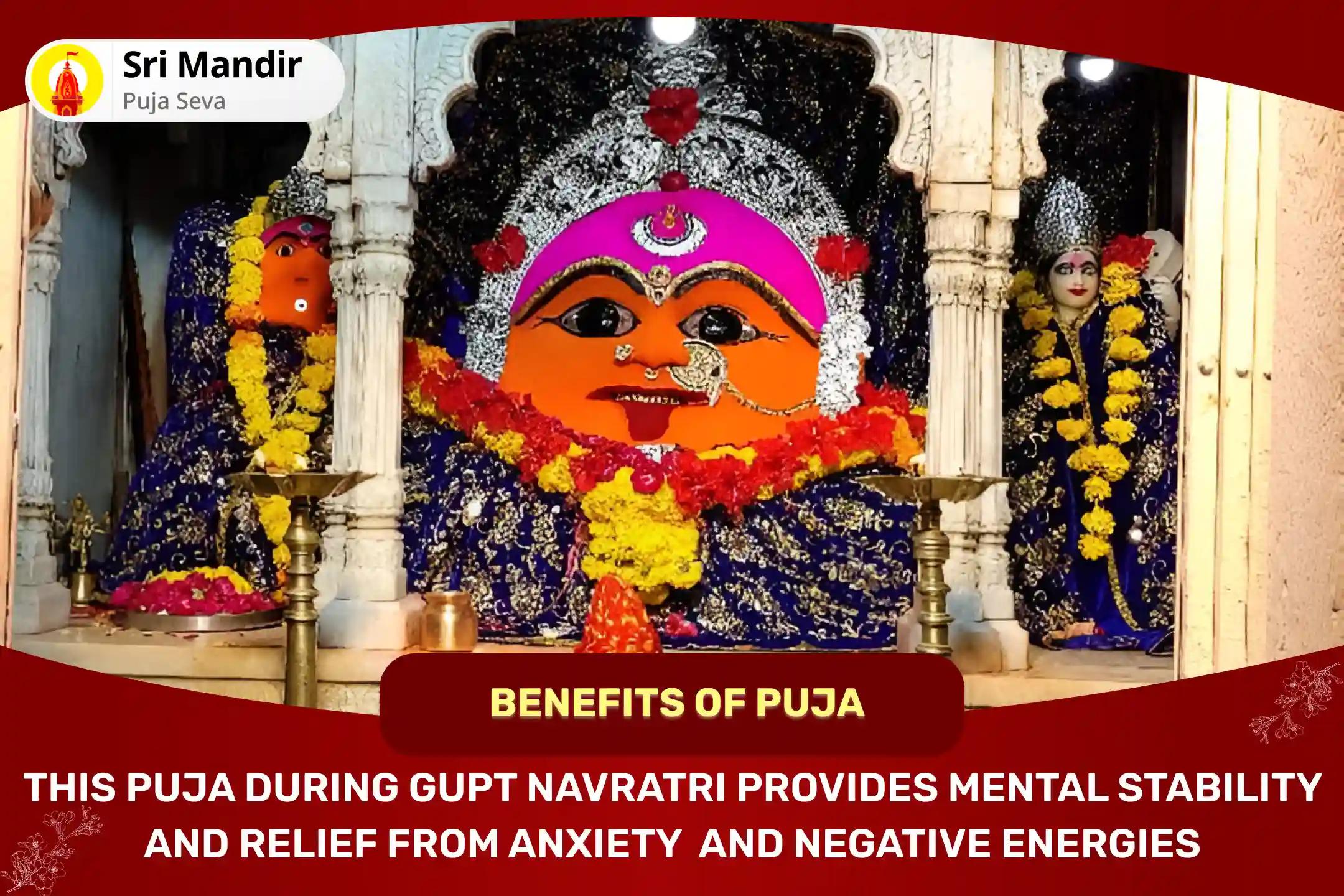 Gupt Navratri Dwitiya Special - Day 2 Maa Kali Sahasranama Path and Kali Karpoora Stotram for Mental Stability and Overcoming Anxiety and Depression 