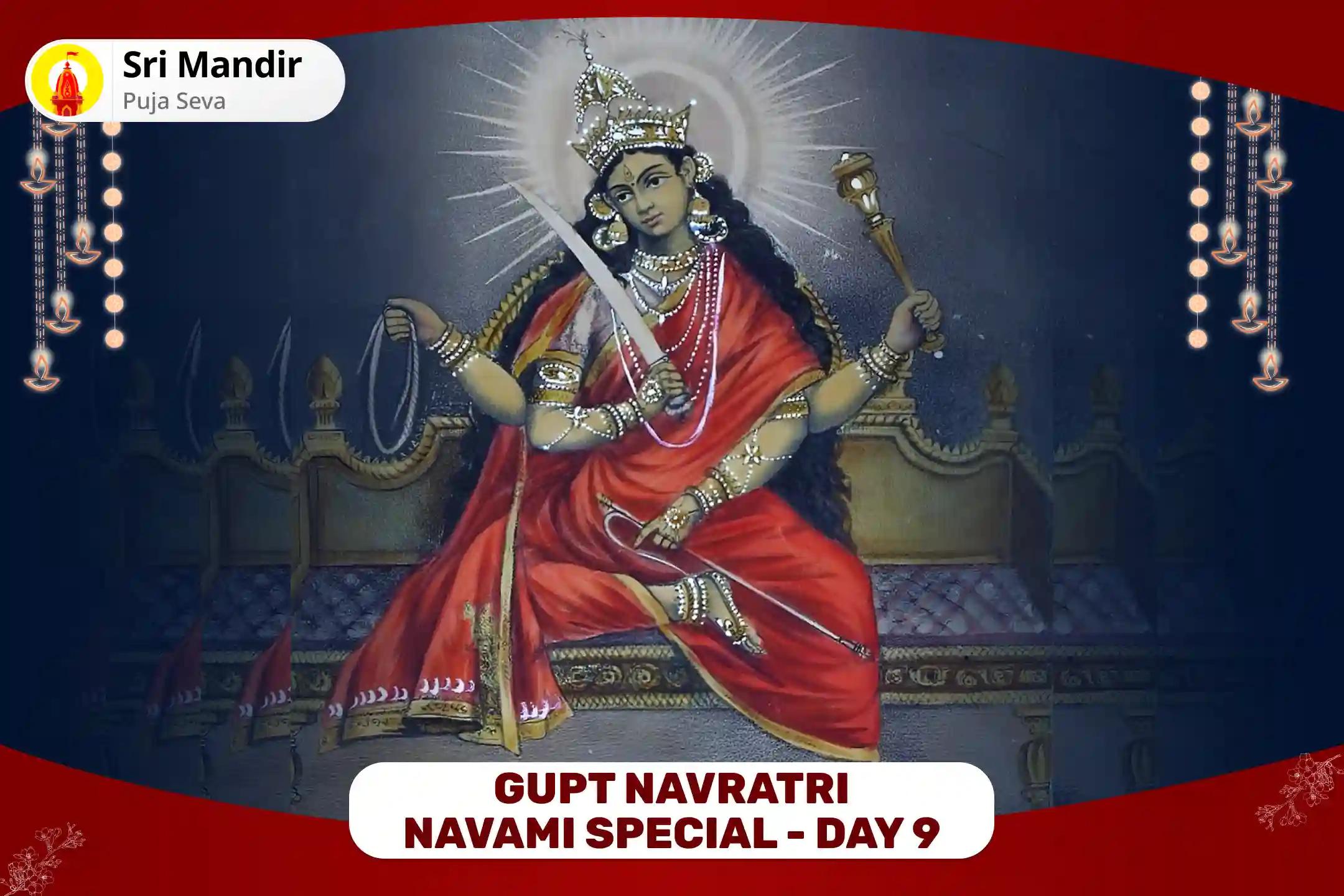 Gupt Navratri Navami Special - Day 9 Maa Matangi Tantra Yukta Havan and Maa Saraswati Puja for Academic Excellence and Growth in Professional Life 