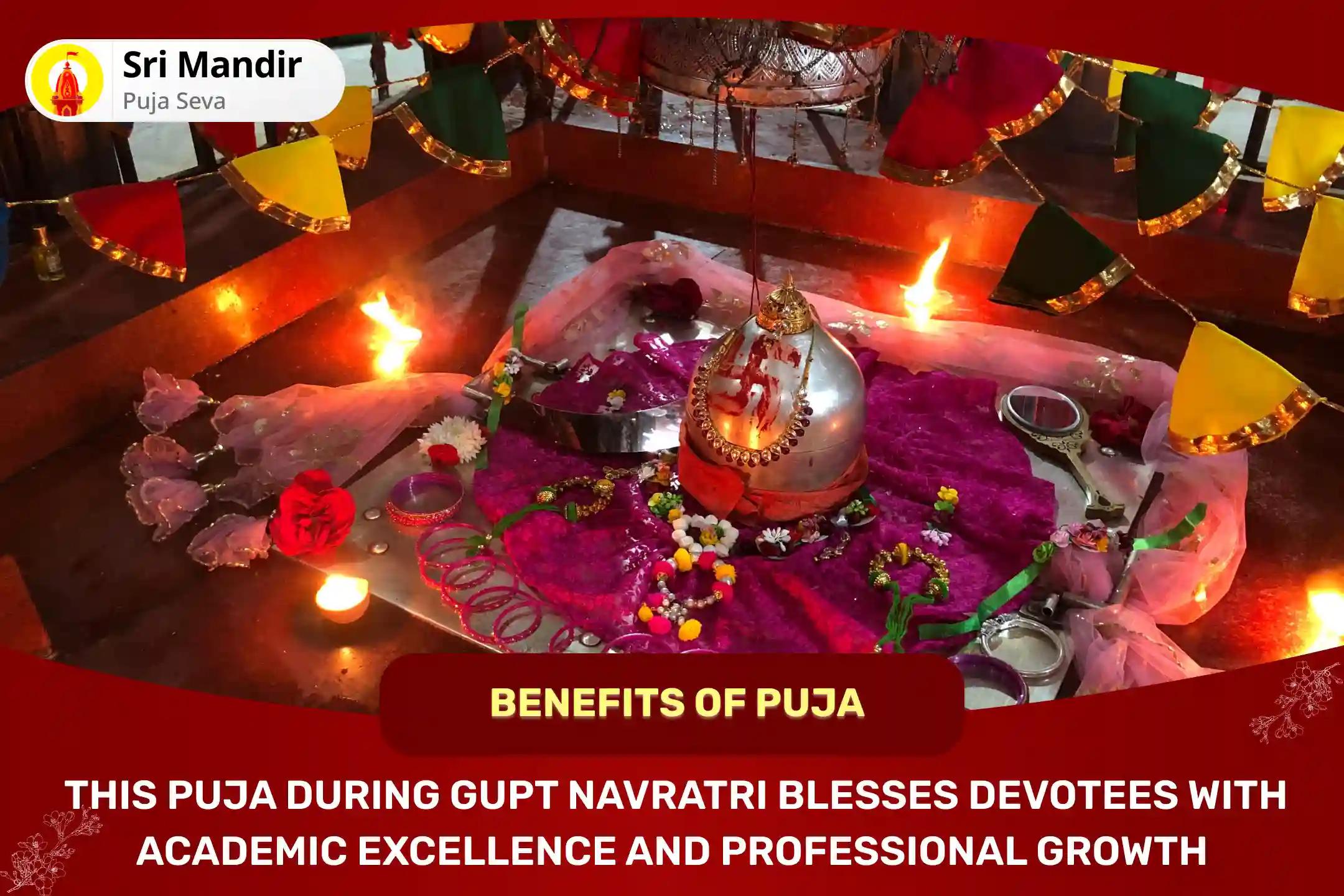 Gupt Navratri Navami Special - Day 9 Maa Matangi Tantra Yukta Havan and Maa Saraswati Puja for Academic Excellence and Growth in Professional Life 