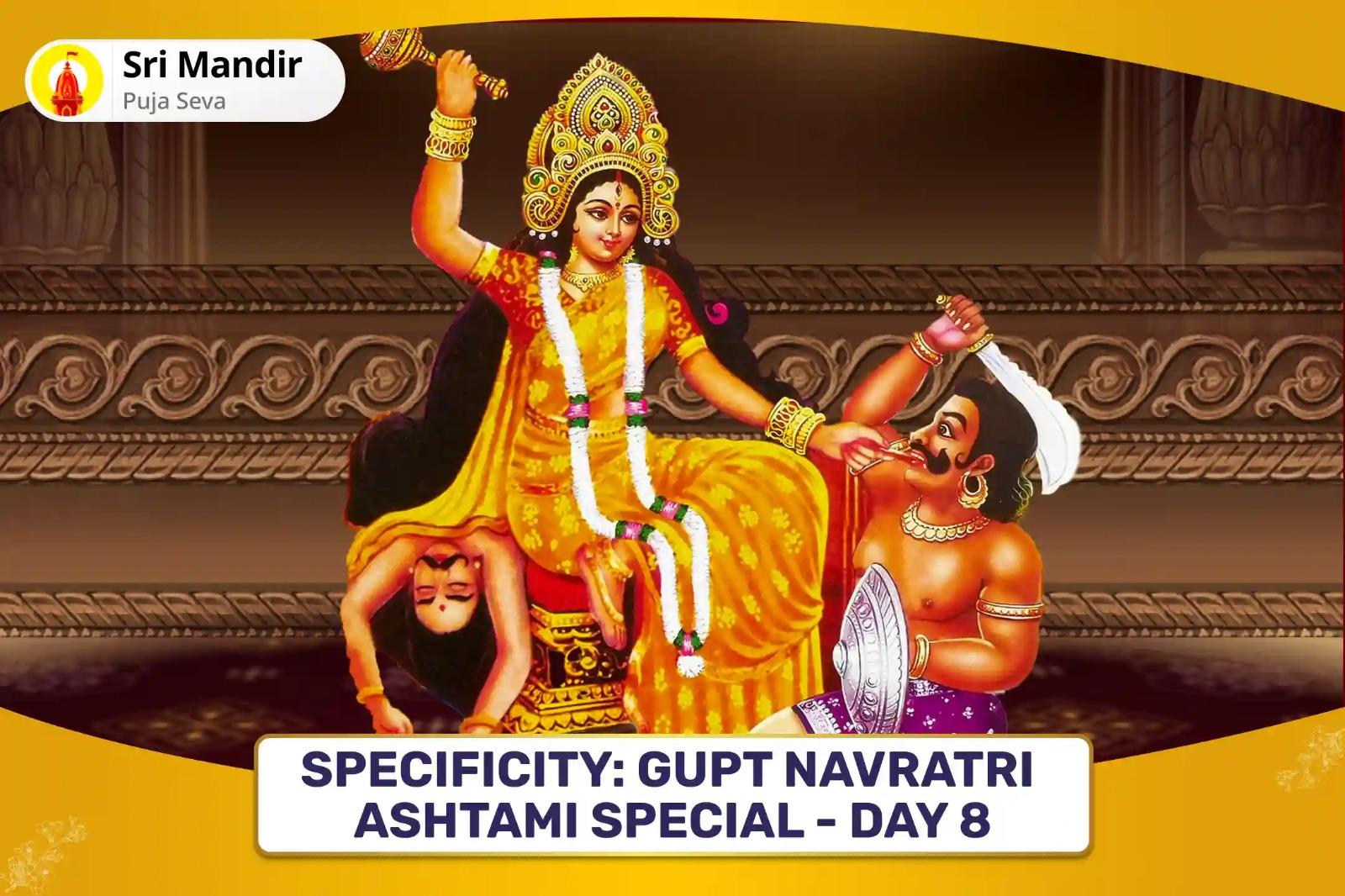 Gupt Navratri Ashtami Special- Day 8 Maa Bagalamukhi Tantra Yukta Havan for Victory in Court Cases and Victory over Enemies