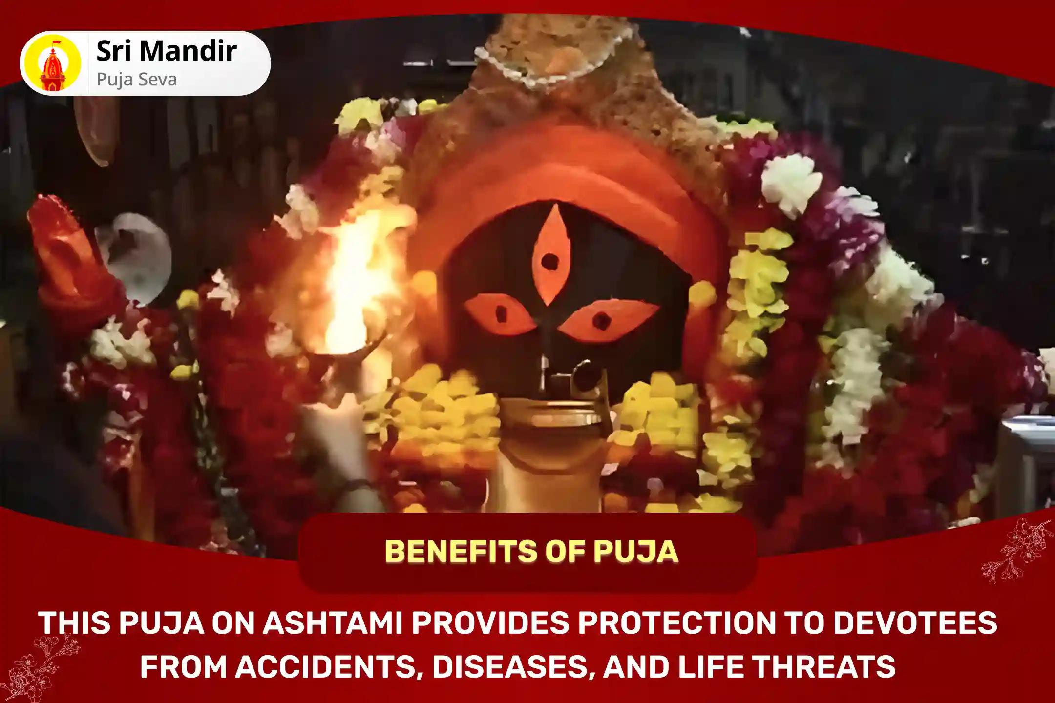  Shaktipeeth Gupt Navratri Ashtami Special - Day 8 Kavach Argala Keelak Stotra Path and Chandi Havan for Protection from Accidents, Diseases and Life Threats