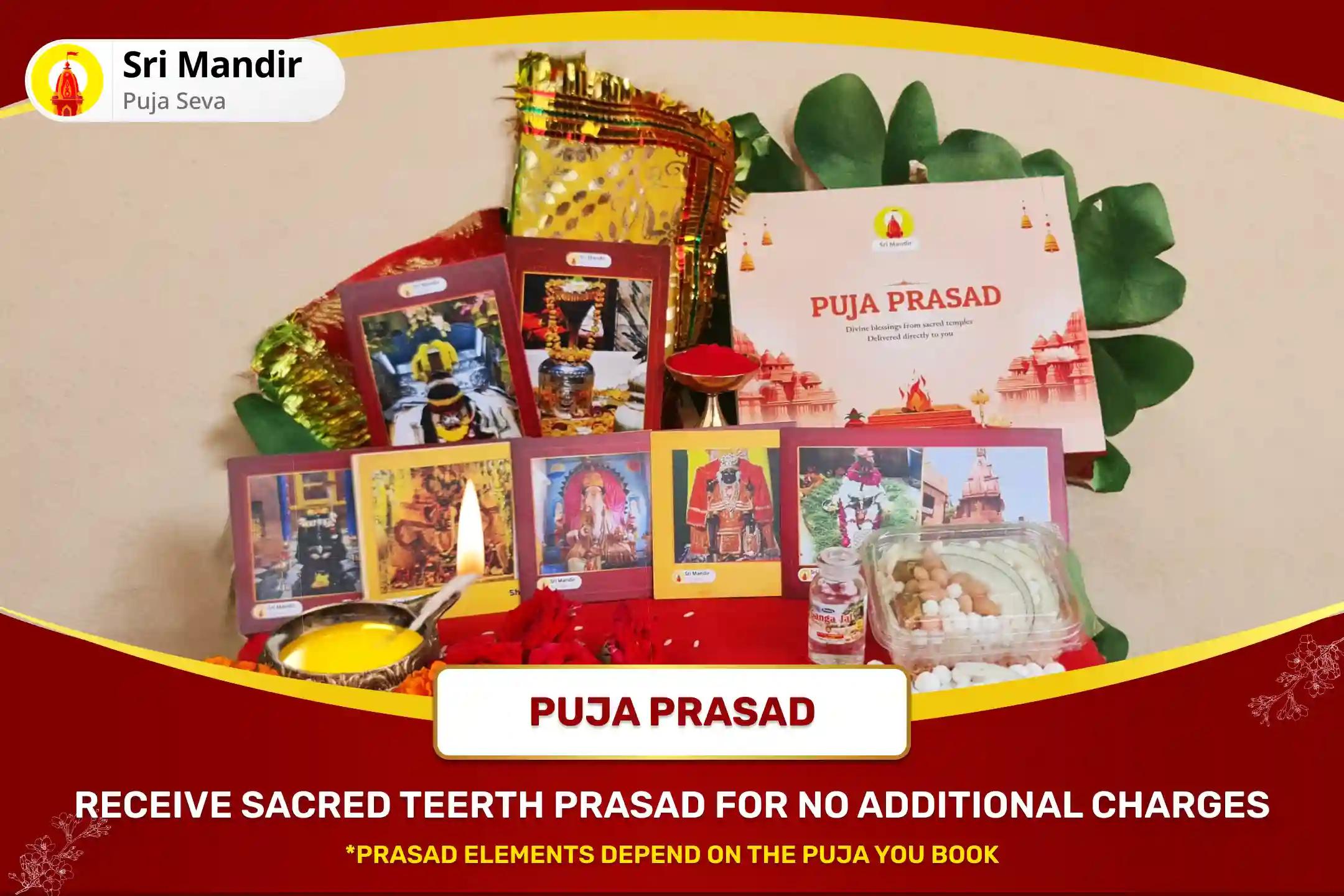 Shravan Monday Special  Maha Rudrabhishek at Four Sacred Shivalayas for Blessings of Good Health and Protection from Negative Influences