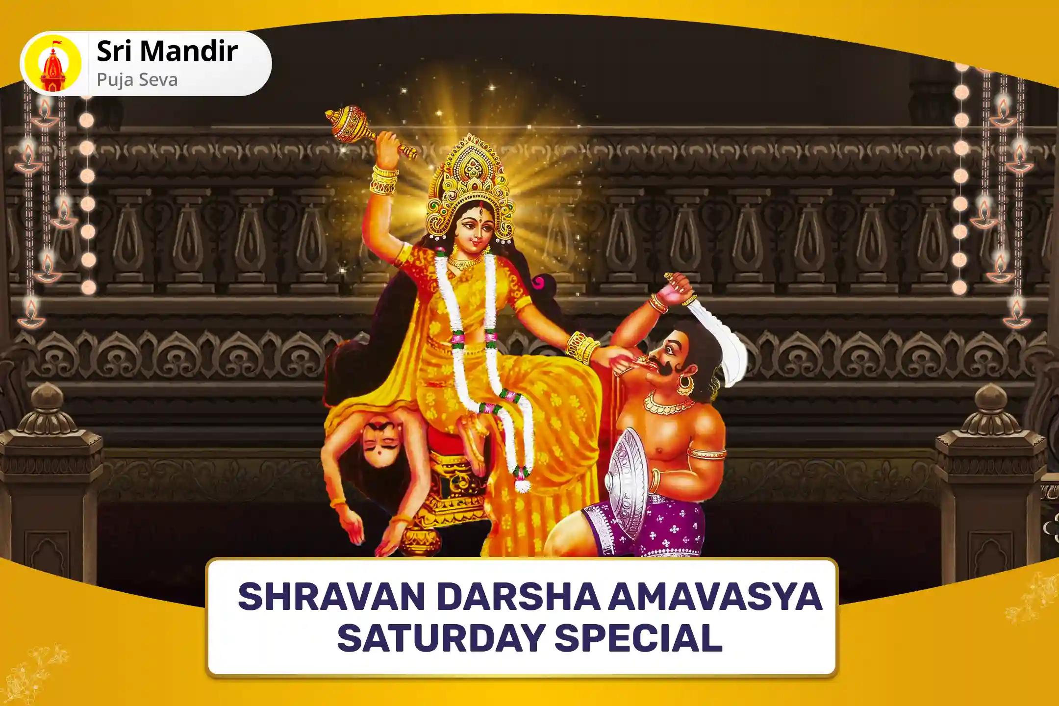 Shravan Darsha Amavasya Saturday Special Bagalamukhi-Pratyangira Kavach Path, 1,25,000 Bagalamukhi Mool Mantra Jaap and Havan for Devi's Protection to Repel Malevolent Energies and Negative Influences