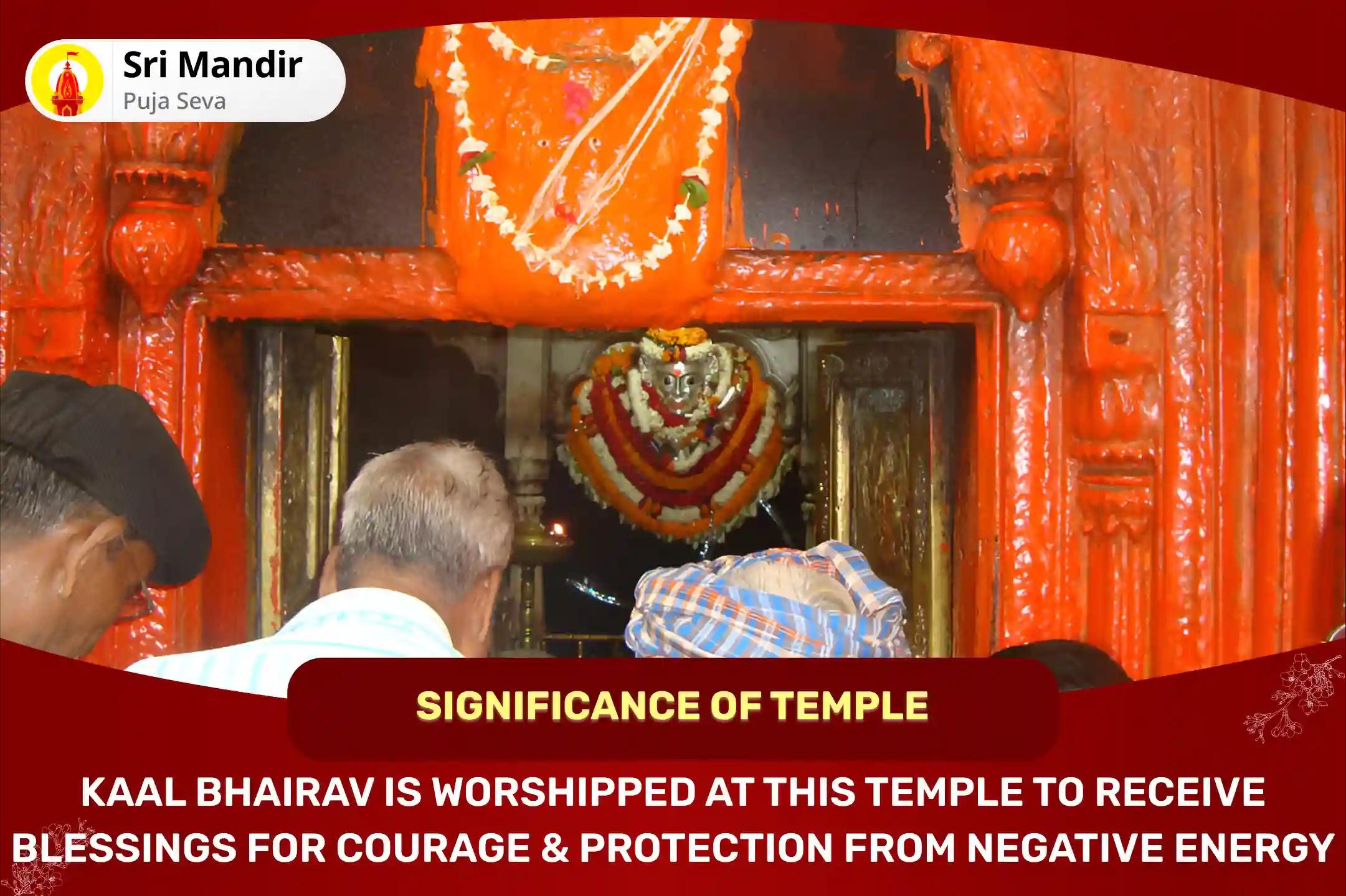 Kotwal of Kashi - Kalashtami Special Shri Kaal Bhairav Tantra Yukta Mahayagya and Kalabhairavashtakam for Blessing of Supreme Courage and Protection from Negative Energies