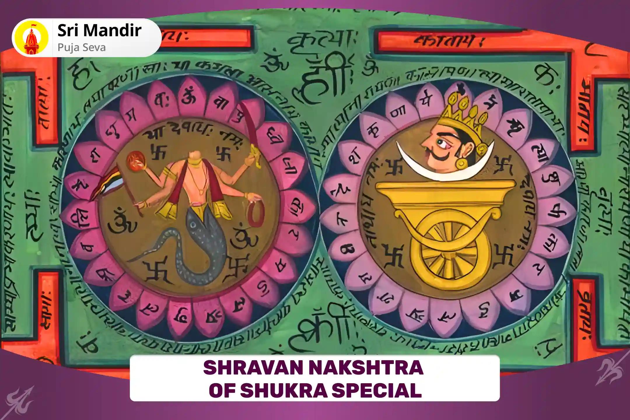 Shravan Nakshtra of Shukra Special Rahu-Ketu Peeda Shanti Puja and Shiv Rudrabishek To get Blessing for Mental clarity and Improved Decision-Making