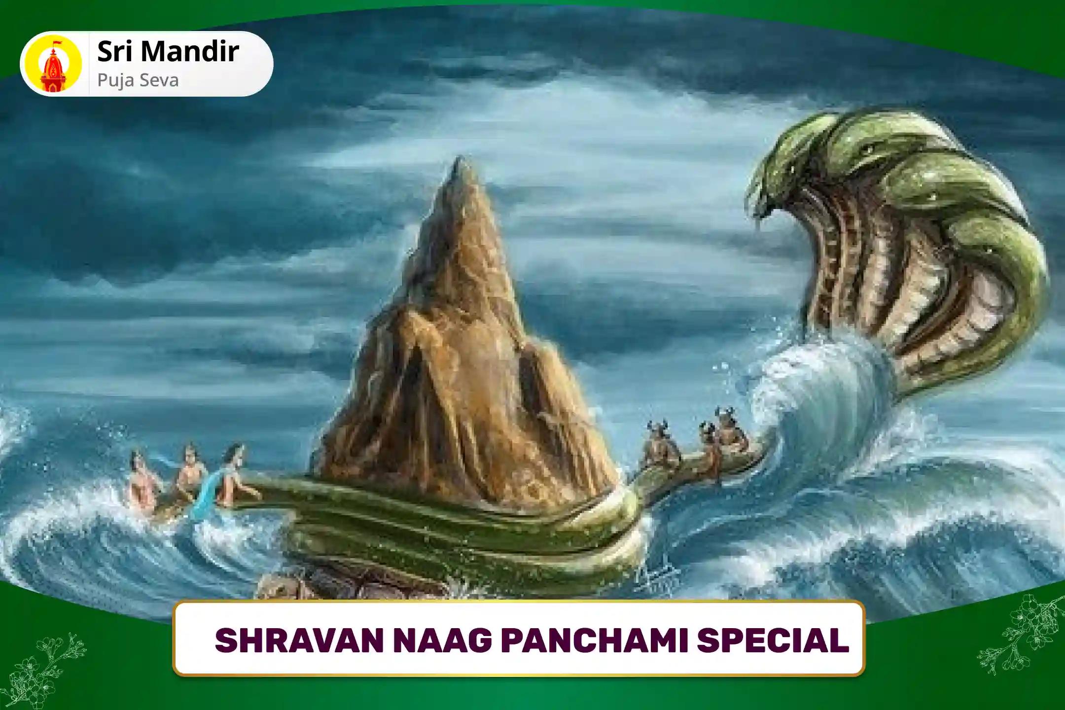 Shravan Naag Panchami Special Naag Vasuki Abhishek, 1008 Naag Gayatri mantra Jaap and Havan for Protection from fear and Negative Energies