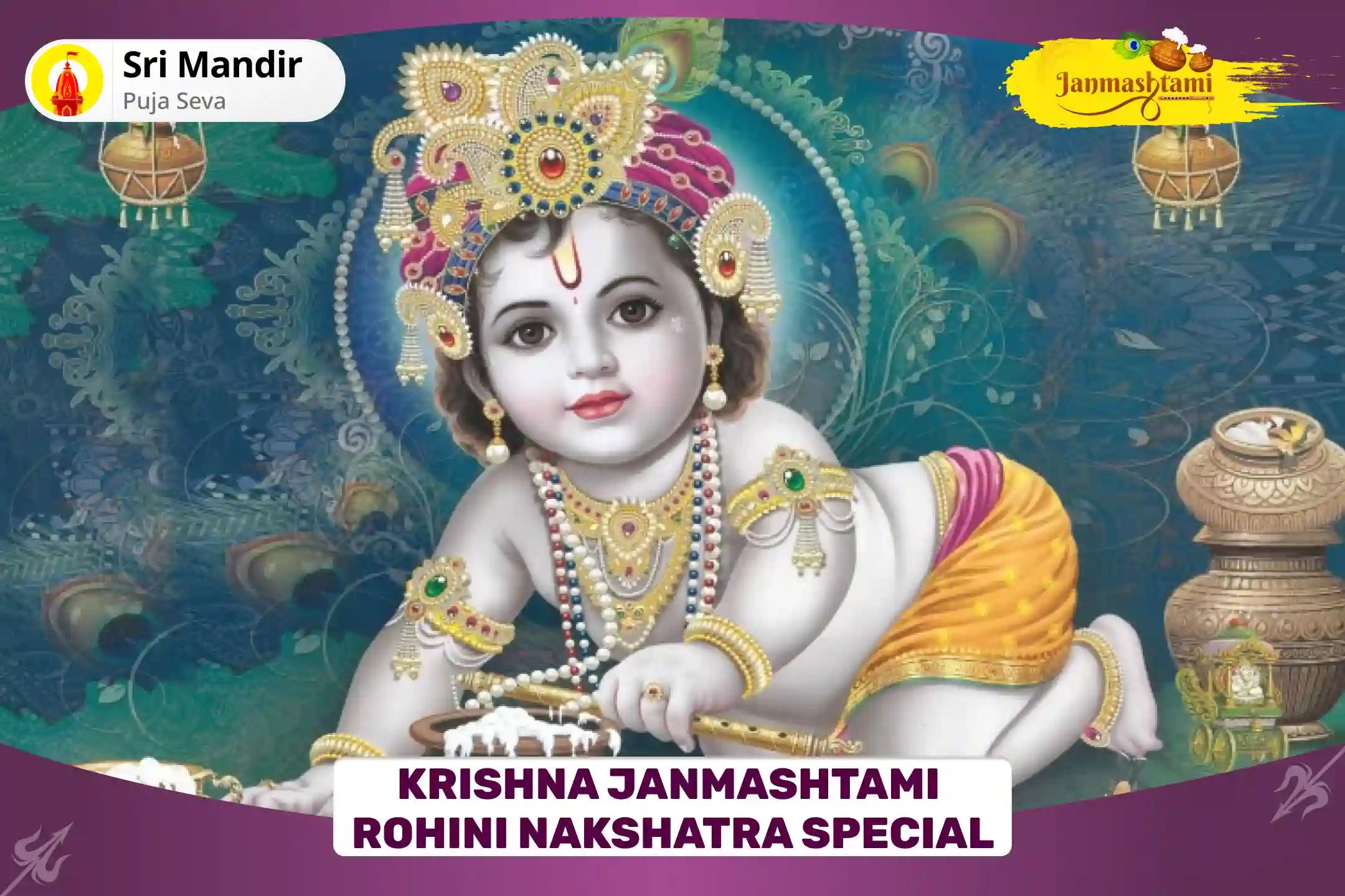 Krishna Janmashtami Rohini Nakshatra Special Baal Krishna 56 Bhog Pujan and Anna Daan To Attract divine Prosperity, Abundance, and Wealth into the Household