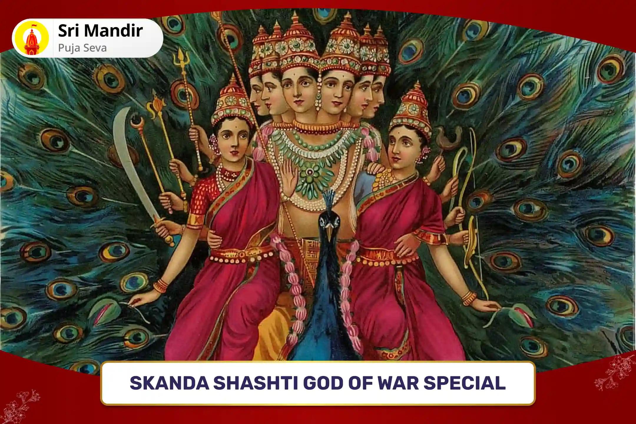 Skanda Shashti God of War Special Shatru Samhara Trishati Homa For Blessing to Attain Victory over Enemies and Adversities in Life