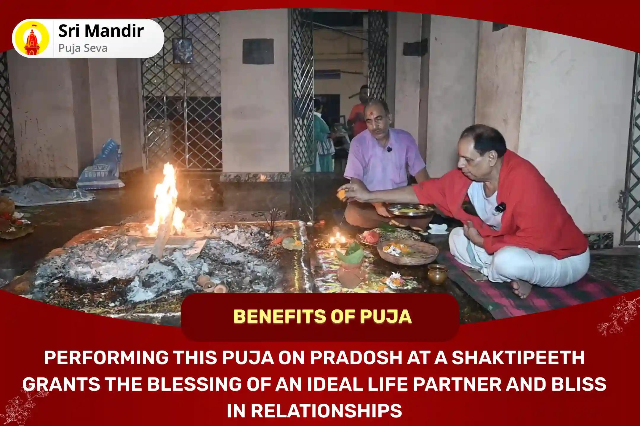 Pradosh Shaktipeeth Special Shiv-Gauri Pujan, Chandi Path and Havan To find Ideal Partner and Relationship Bliss