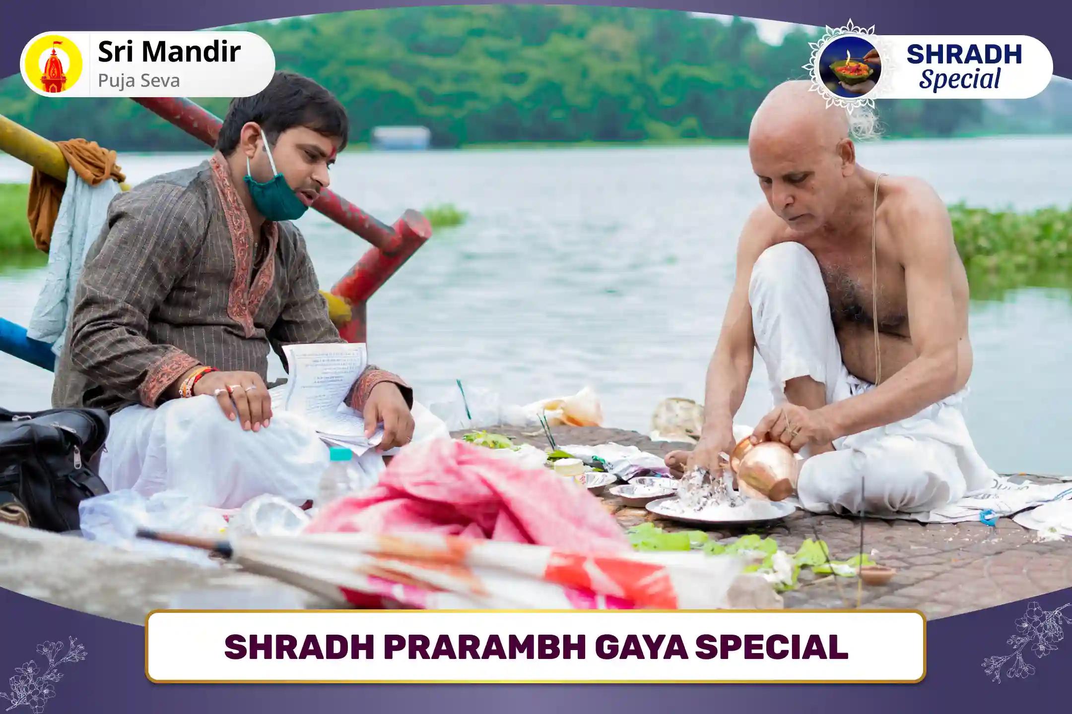 Shradh Prarambh Gaya Special Pitru Dosh Shanti Mahapuja for Peace of Ancestor's souls and Resolving Family Disputes