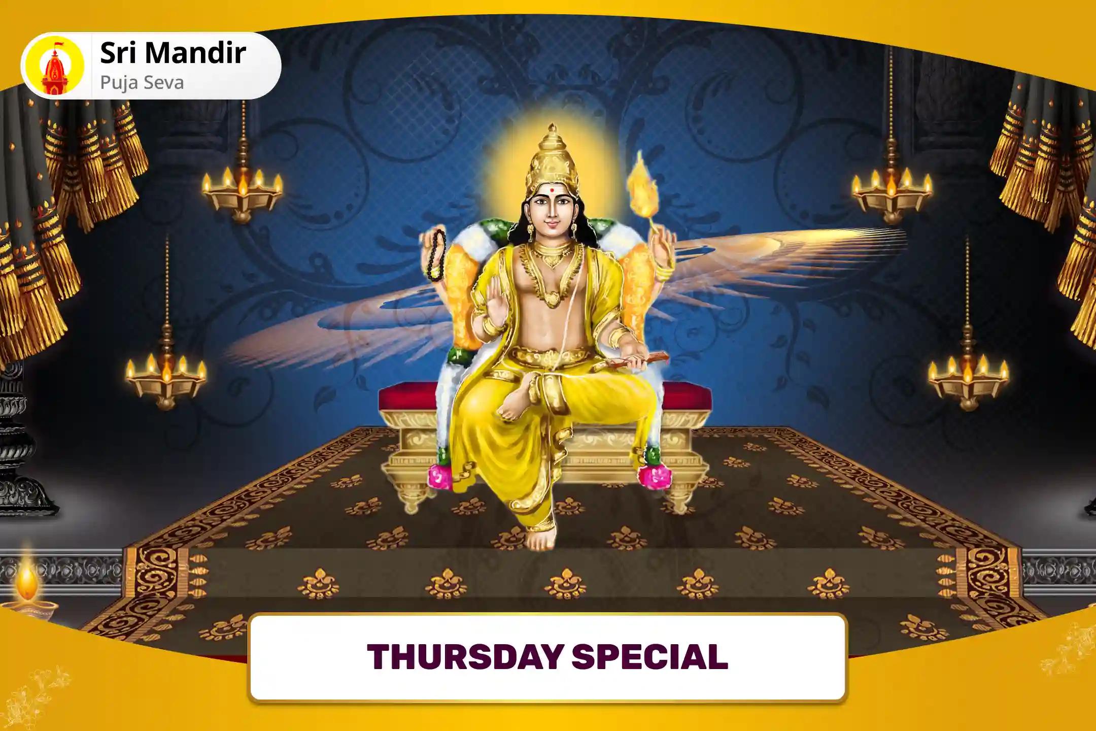 Thursday Special 16,000 Brihaspati Graha Mool Mantra Jaap & Sudarshan Havan to find Ideal Partner and Relationship Bliss