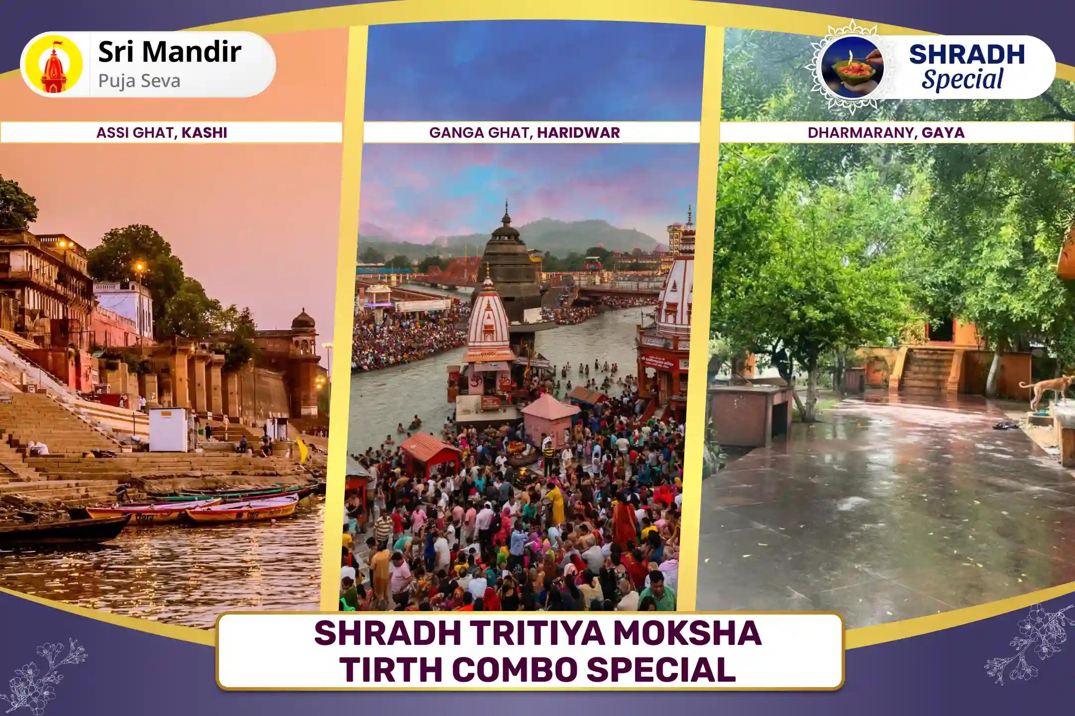 Shradh Tritiya Moksha Tirth Combo Special Narayan Bali, Naag Bali and Pitru Shanti Mahapuja for Peace of Departed Souls and Protection from Negative Energies