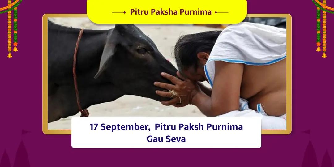 Pitru Paksha Purnima Gau Seva 