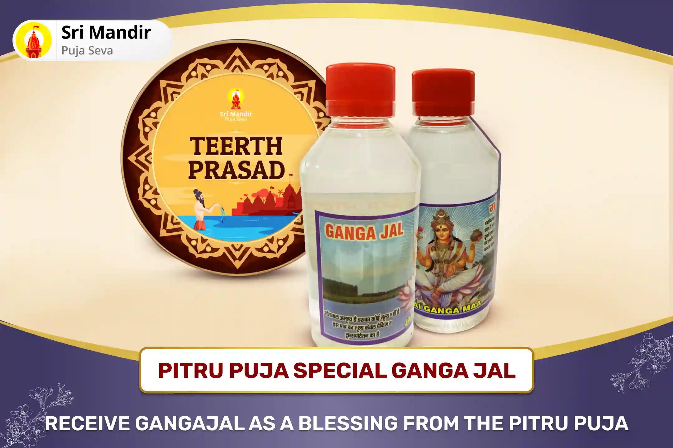 Shradh Trayodashi Triveni Sangam Special Pitru Dosh Shanti Mahapuja and Sandhya Kaaleen Ganga Aarti for Peace of Ancestor's souls and Resolving Family Disputes