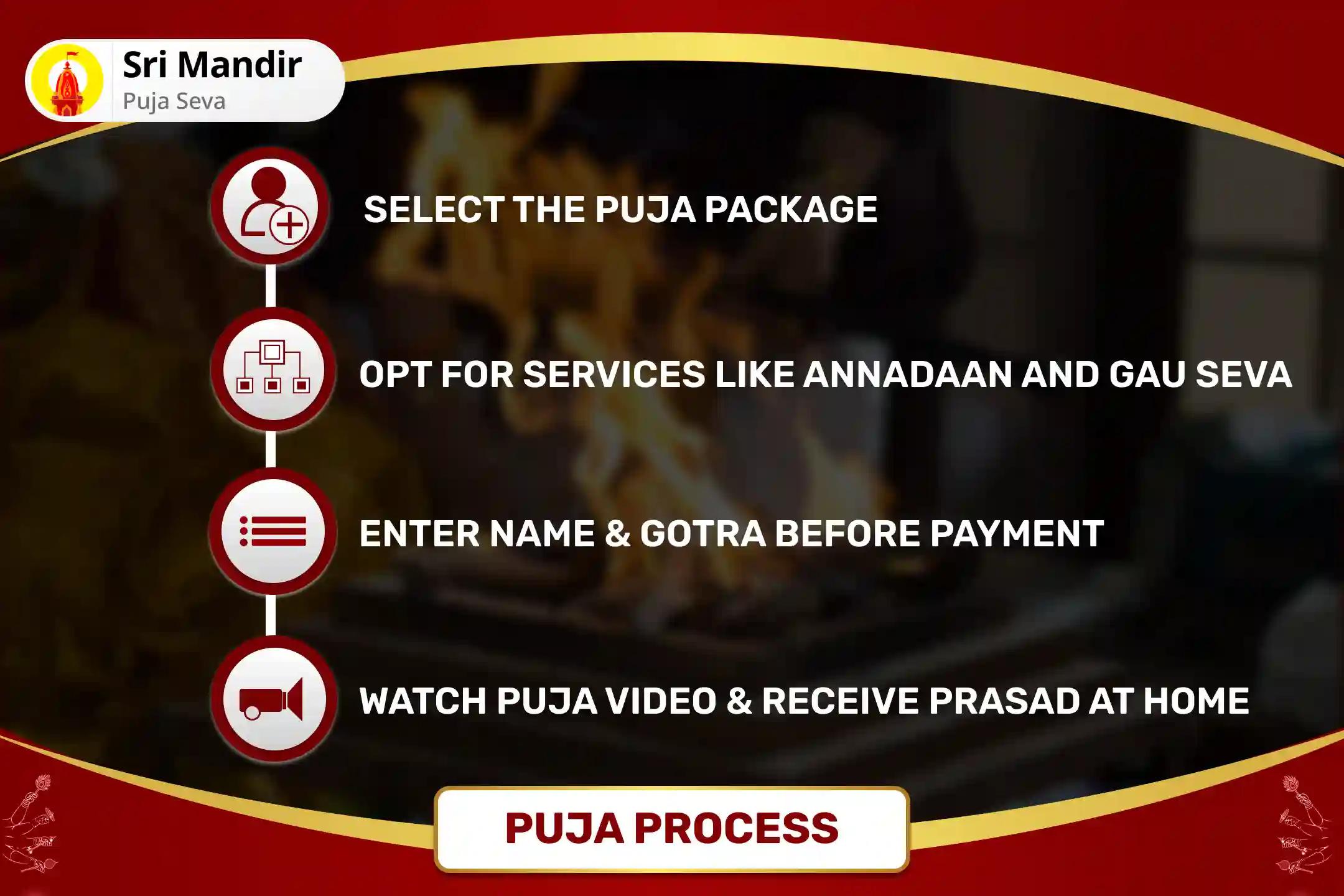 Shardiya Navratri Panchami Special 11,000 Maa Skandamata Mool Mantra Jaap and Kavach Path Havan for Protection and Well-Being of your Children