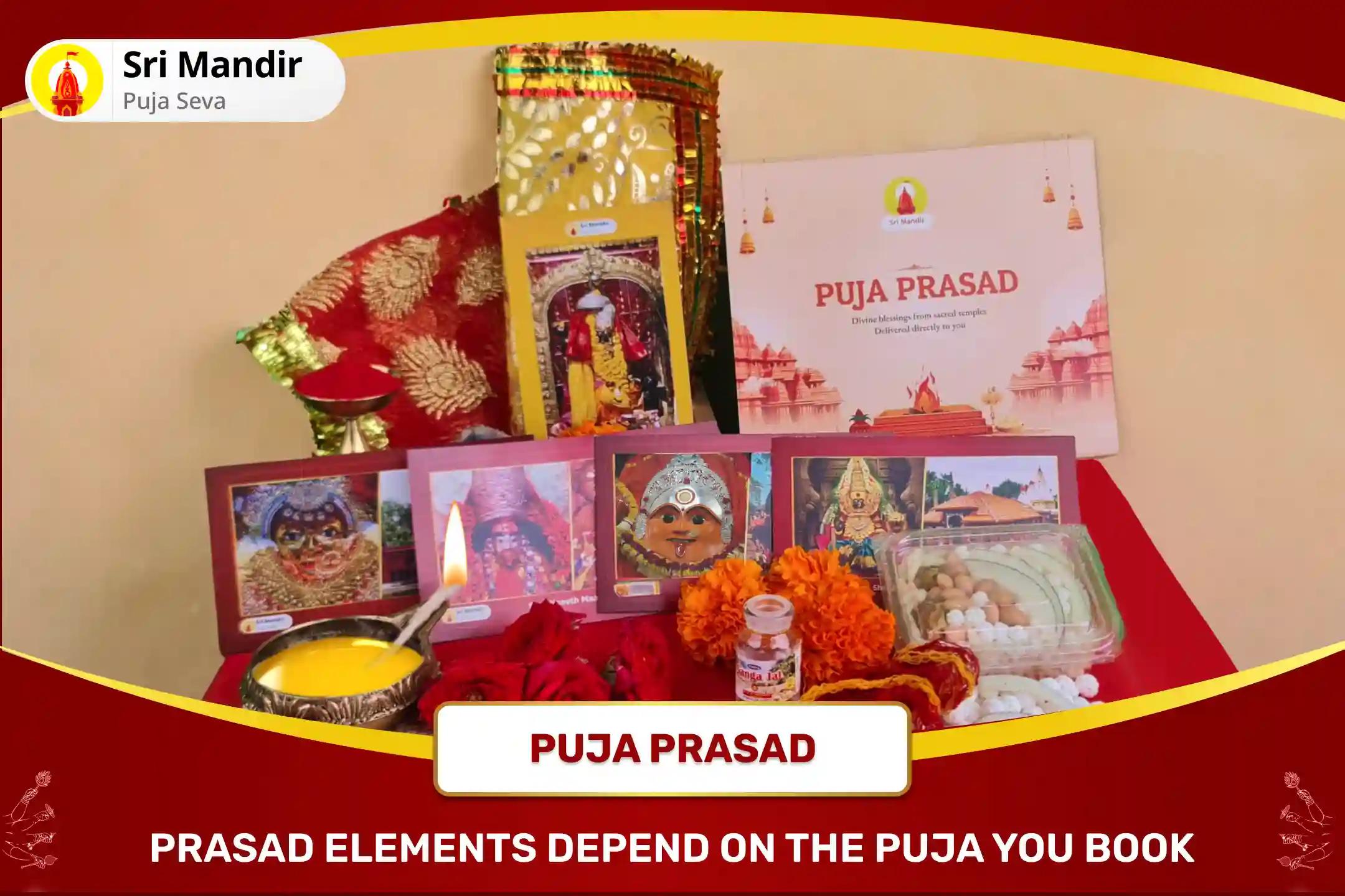 Navratri Saptami Sri Yantra Special Sri Yantra Shodashopachara Pujan, Durga Suktam and Durga Ashtakshara Havan for Blessing of Abundance in Family and Protection From Negative Energies