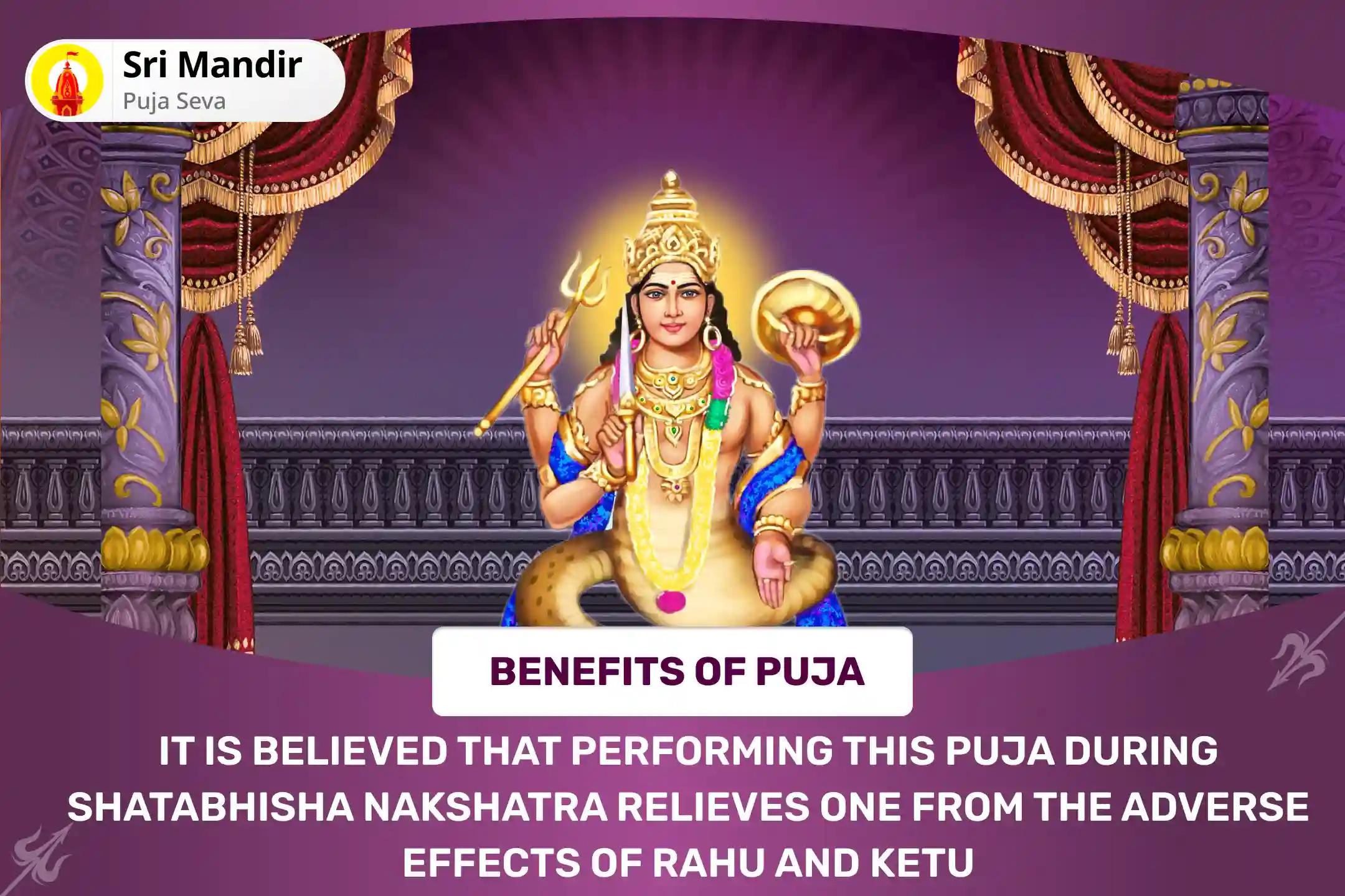 Nakshatra of Rahu Special 18,000 Rahu Mool Mantra Jaap and Dashansh Havan  For Blessing of Mental Well-Being and Improved Judgement