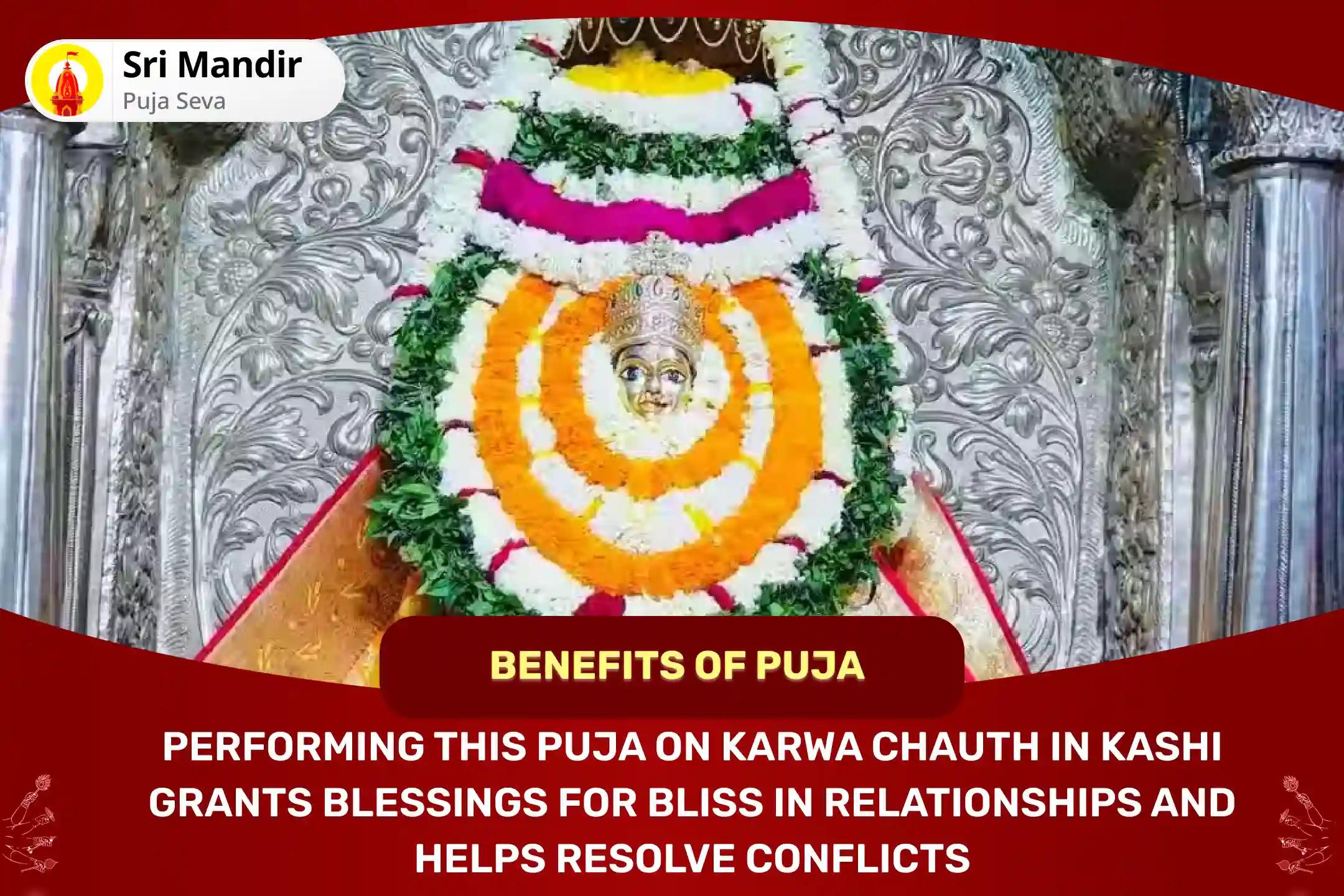 Karwa Chauth Vaivahik Sukh Special 1,25,000 Vaivahik Jeevan Sukh Prapti Mantra Jaap and Havan for Bliss in Relationship and Resolving Conflicts