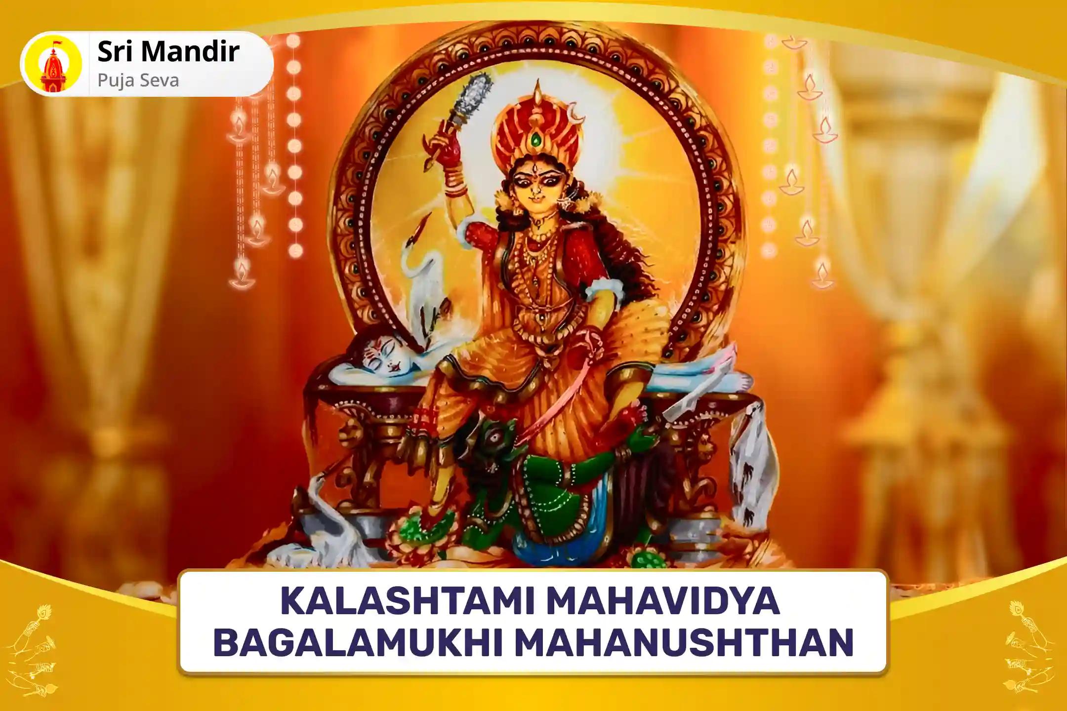 Kalashtami Mahavidya Bagalamukhi Mahanushthan Maa Bagalamukhi Raksha Kavach Path, 1,25,000 Bagalamukhi Mool Mantra Jaap and Havan for Devi's Protection to Repel Malevolent Energies and Negative Influences