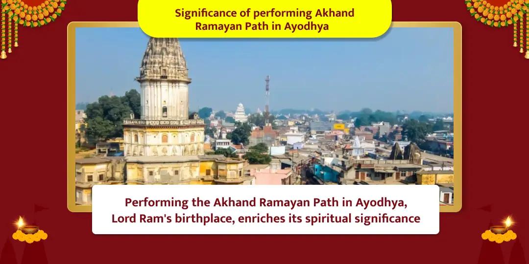 Diwali Special Ayodhya Akhand Ramayan Path